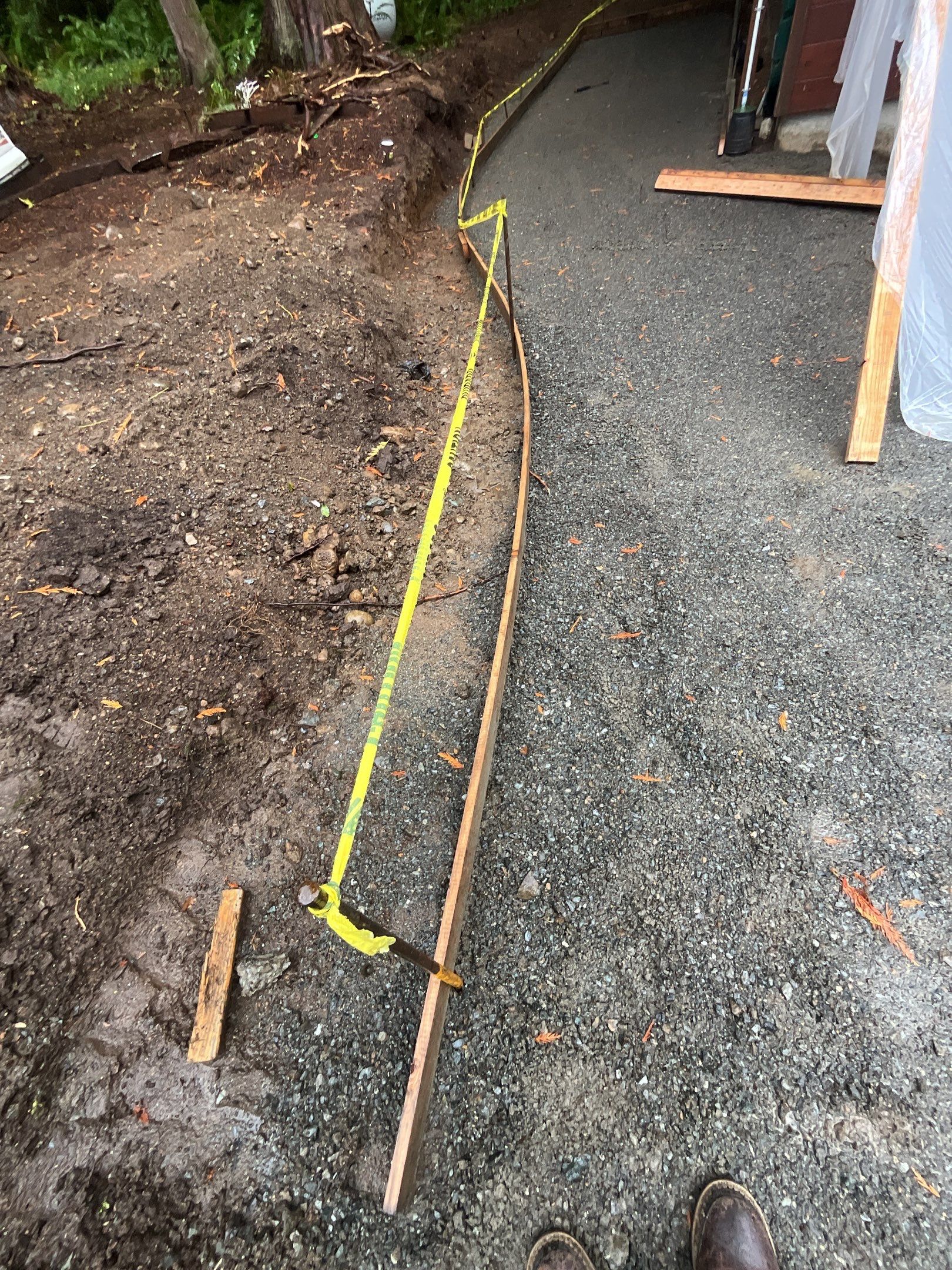 Pia | Custom Concrete Driveway, Walkway & Floating Steps by Jireh Asphalt & Concrete Inc 