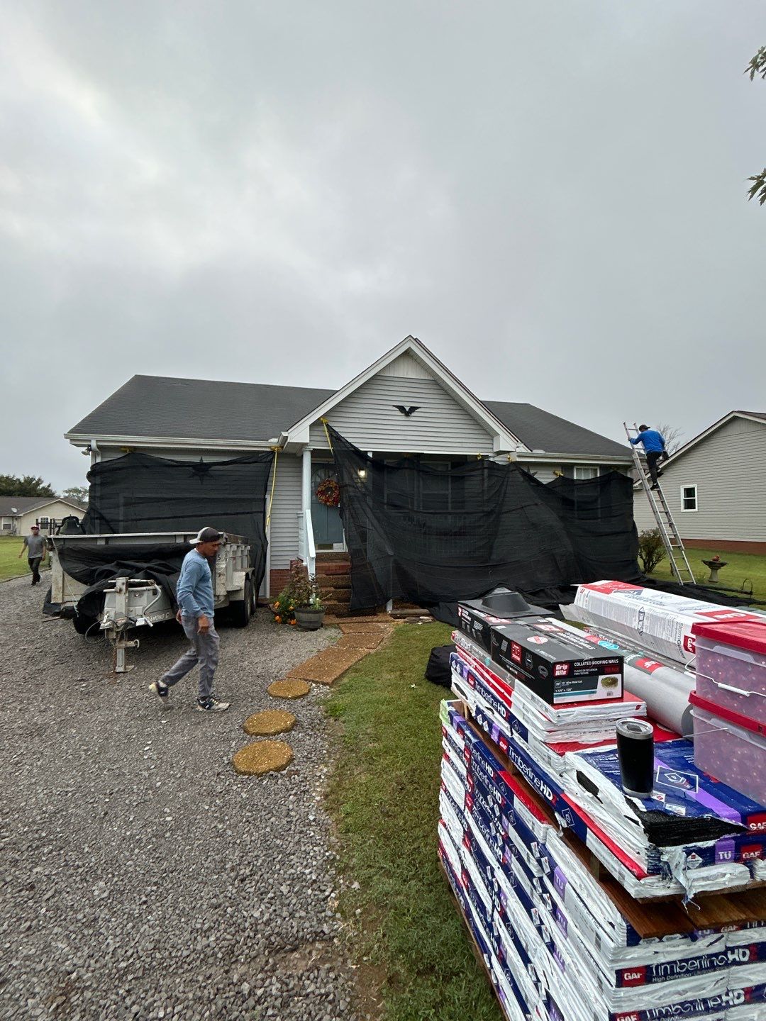 Pewter Gray Dimensional Shingles by Undersun Roofing