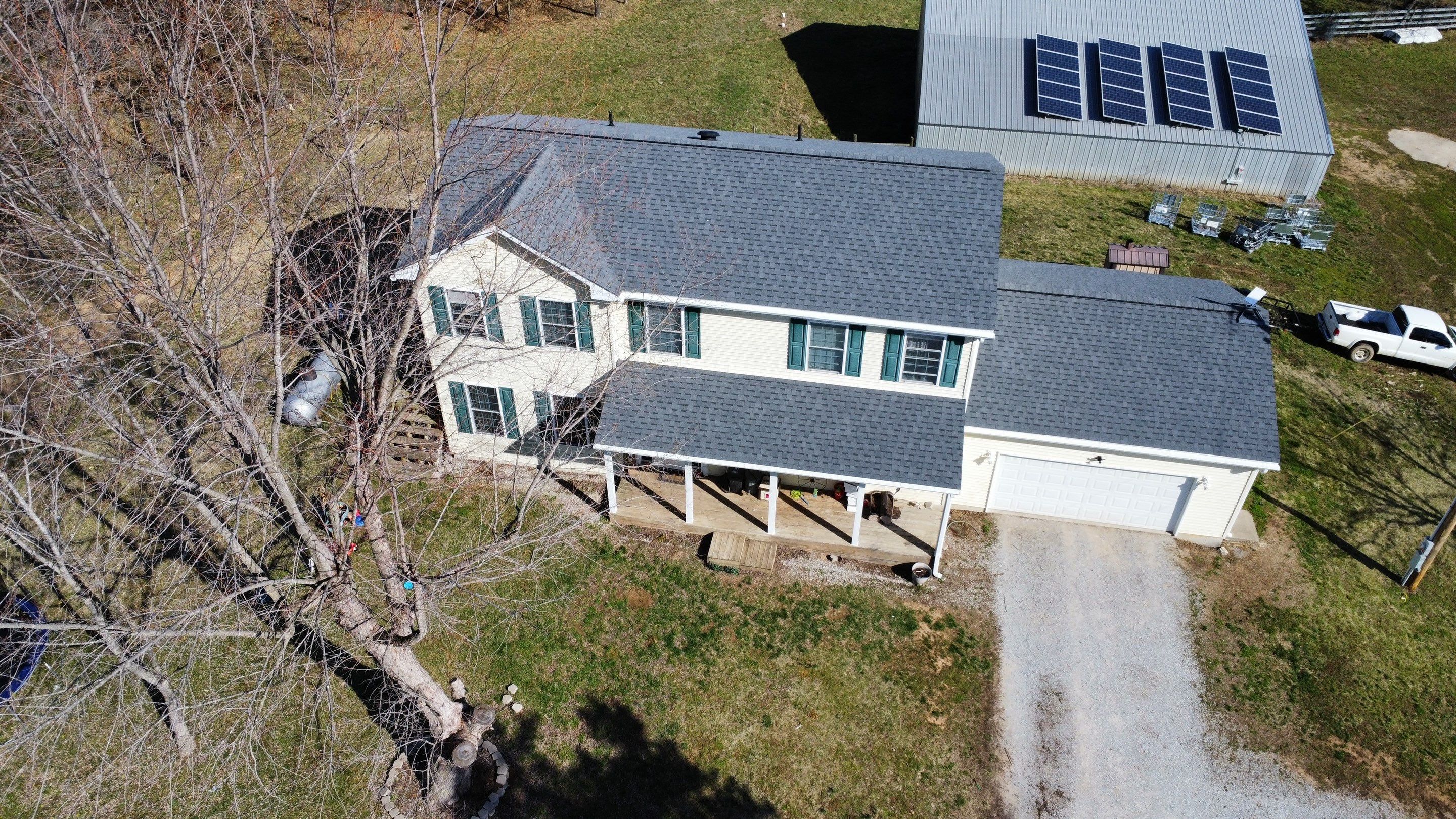 Residential Roofing & Downspouts Install  by Titan Commercial & Residential Roofing 