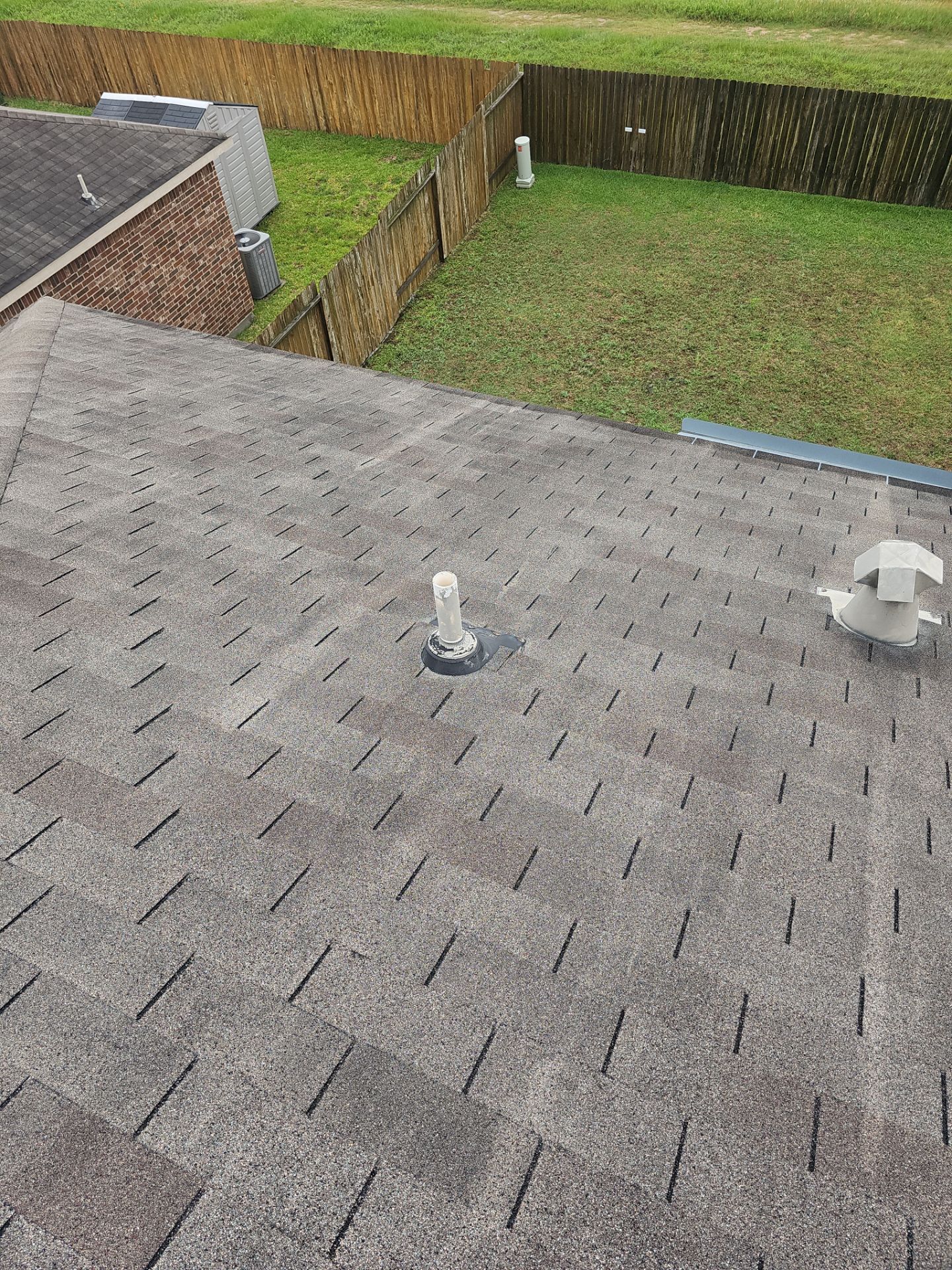 Hail Damage using Owen's Corning Duration (Lifetime) Shingles by Roof Repair Company