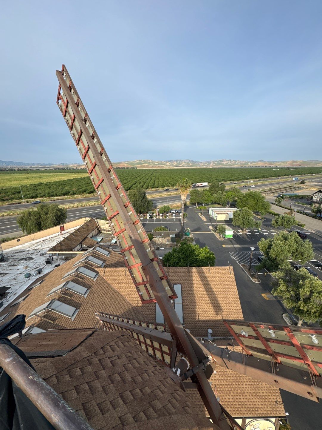 Spray foam and coatings using General Coatings acrylic coatings and spray foam by Straight Edge Roofing Inc