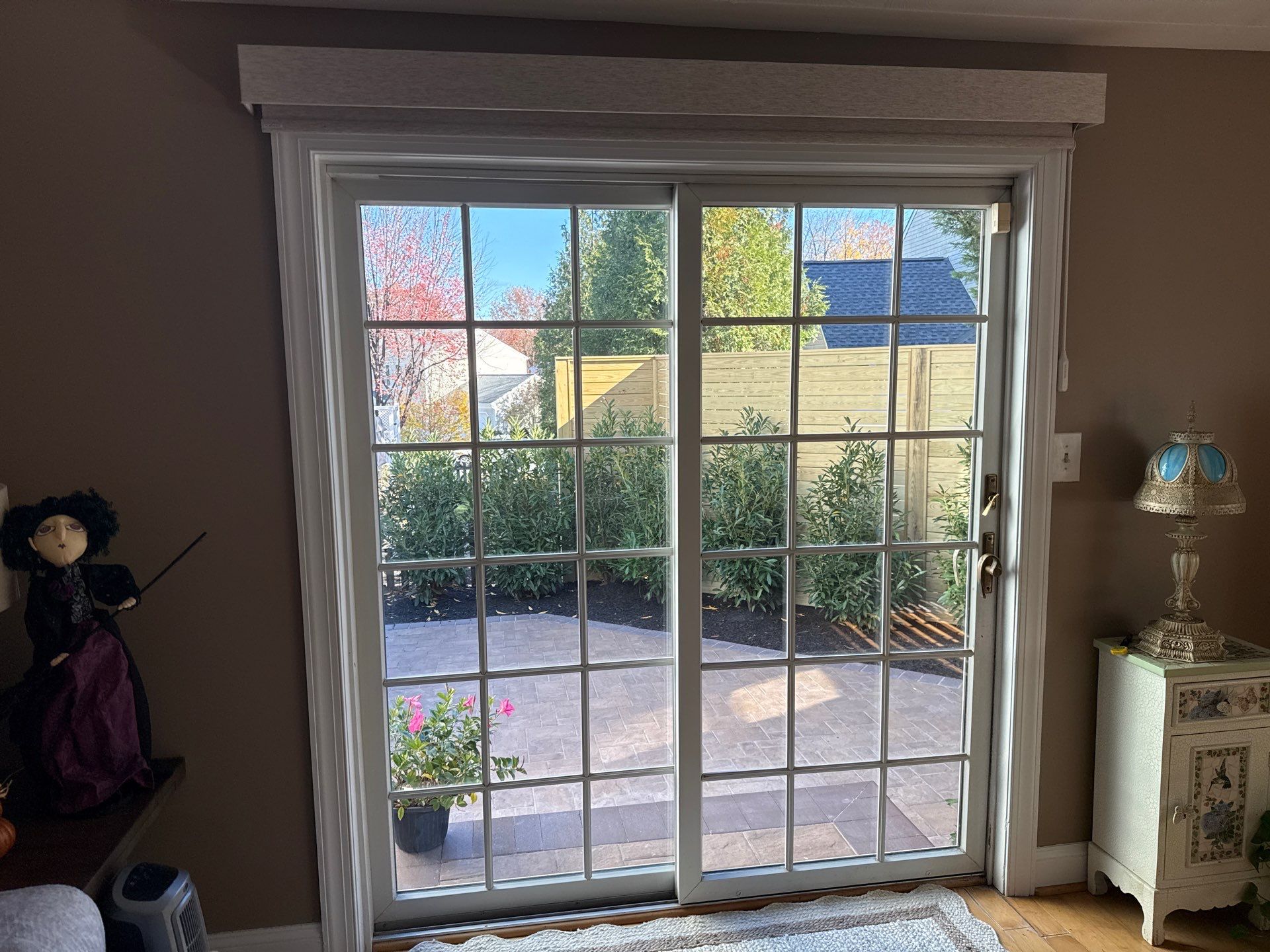 Roller Shade Installation - Severna Park by Southern Maryland Custom Blinds