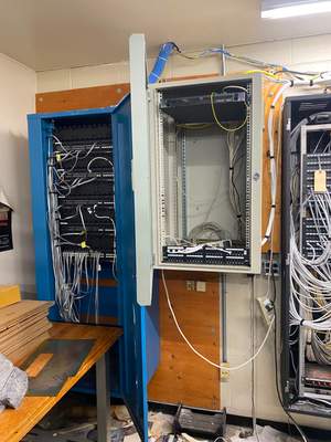 Structured cabling installation by CimaSolutions