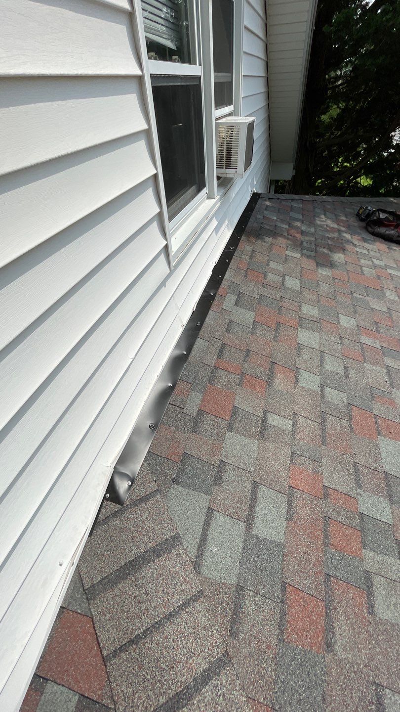 Hagerstown Front Porch flashing work by Frederick Roof Repair