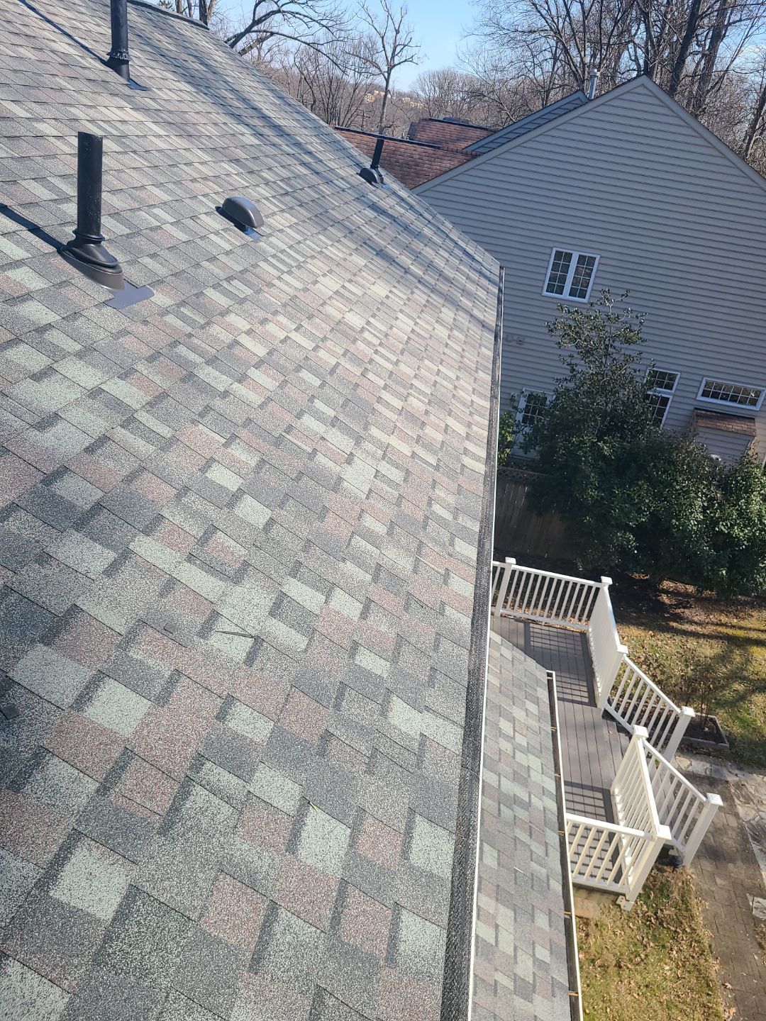 Falls Church: Residential Roof Replacement with CertainTeed Landmark Pro in Max Def Colonial Slate by RM Banning, Inc.