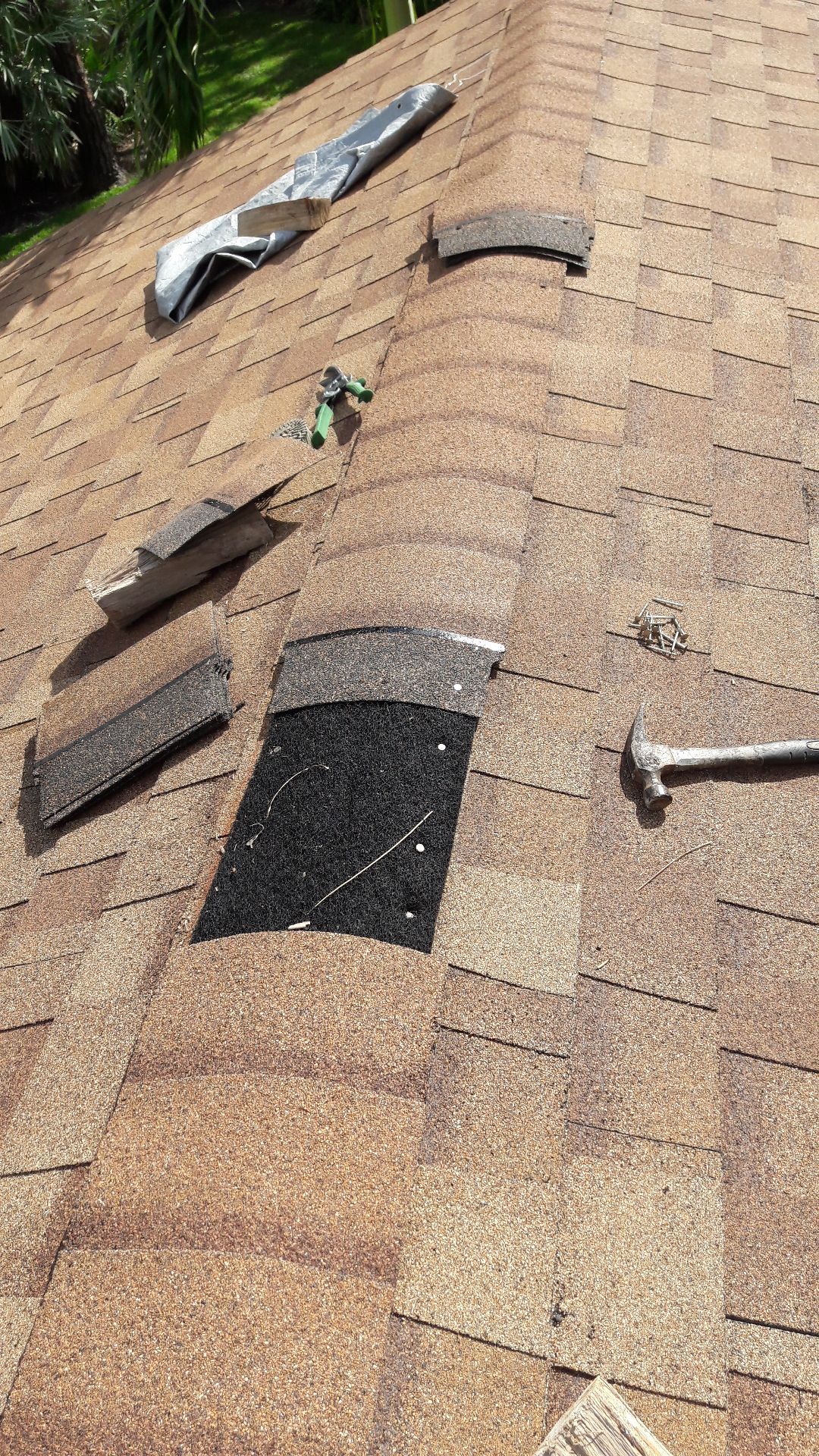 Shingle Roof Repair  using Landmark Shingle by Aastro Roofing