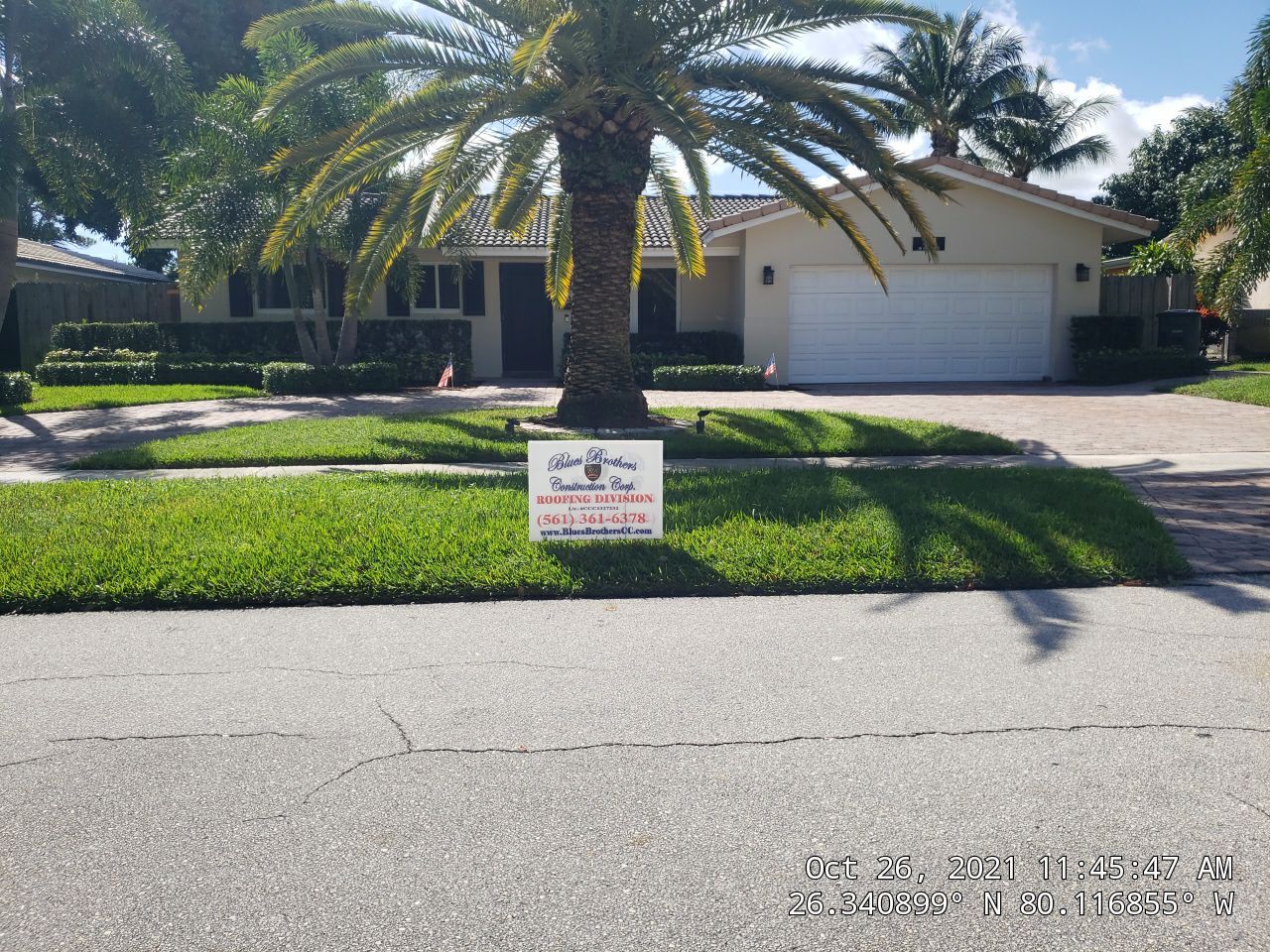 Residential Roofing Installation using 1" Nail strip metal roof by BLUES BROTHERS CONSTRUCTION CORP