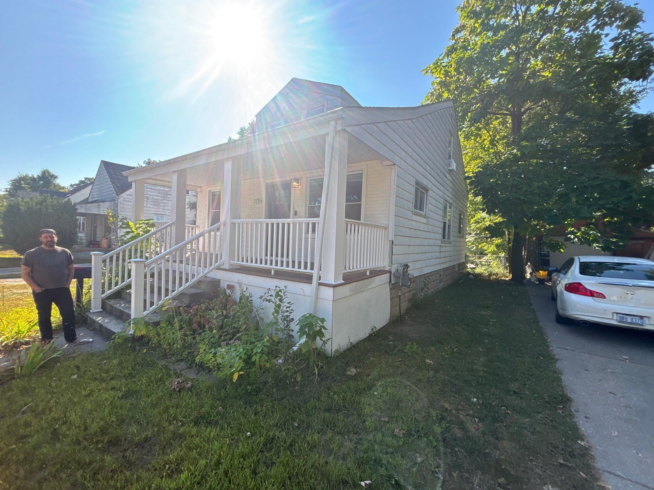 Siding Replacement using Ascend Glacier White by 180 Contractors