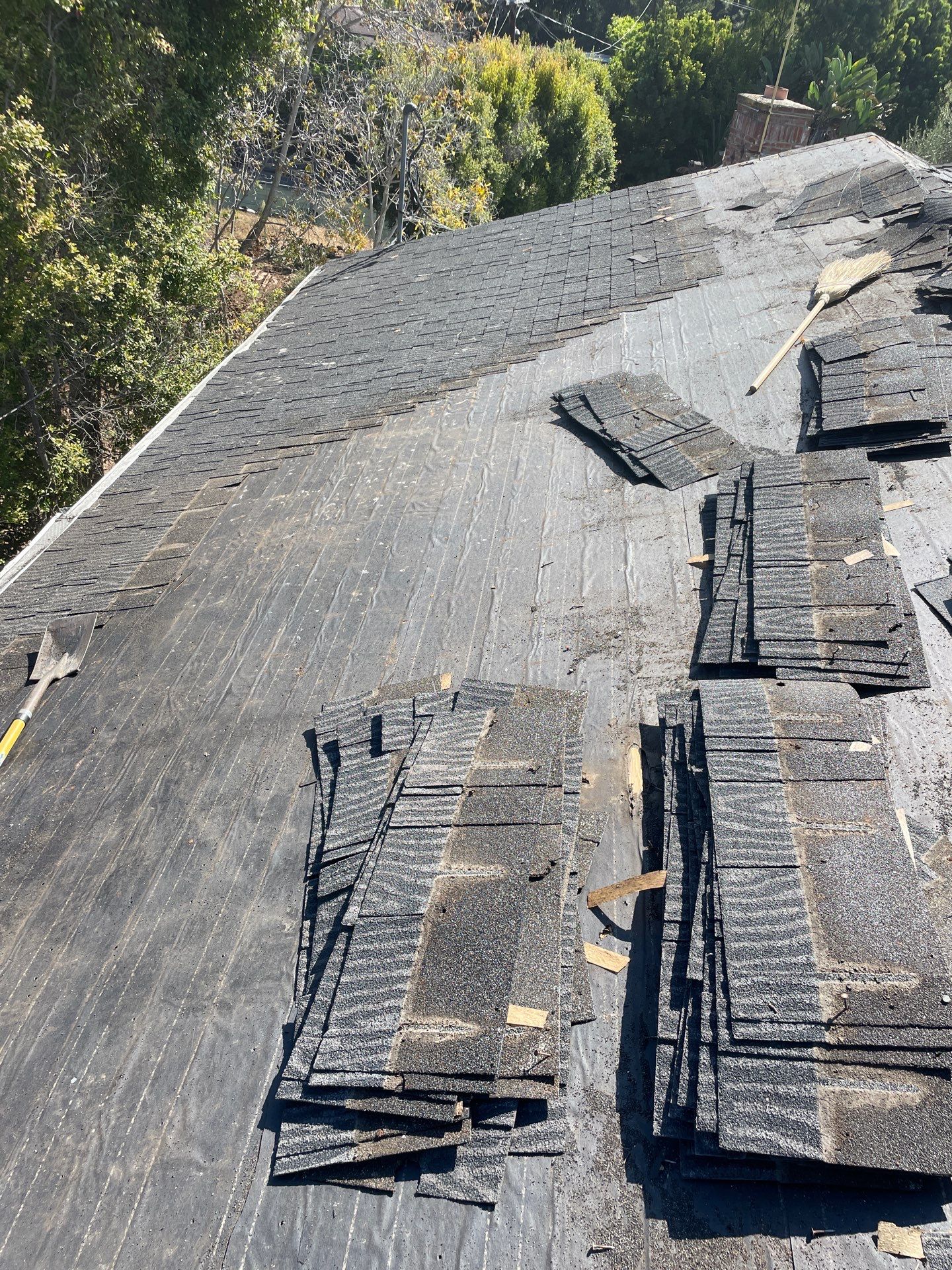 Residential Reroof in Brentwood by Hull Brothers Roofing