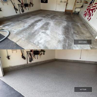 Vintage Shalestone Garage Coating
