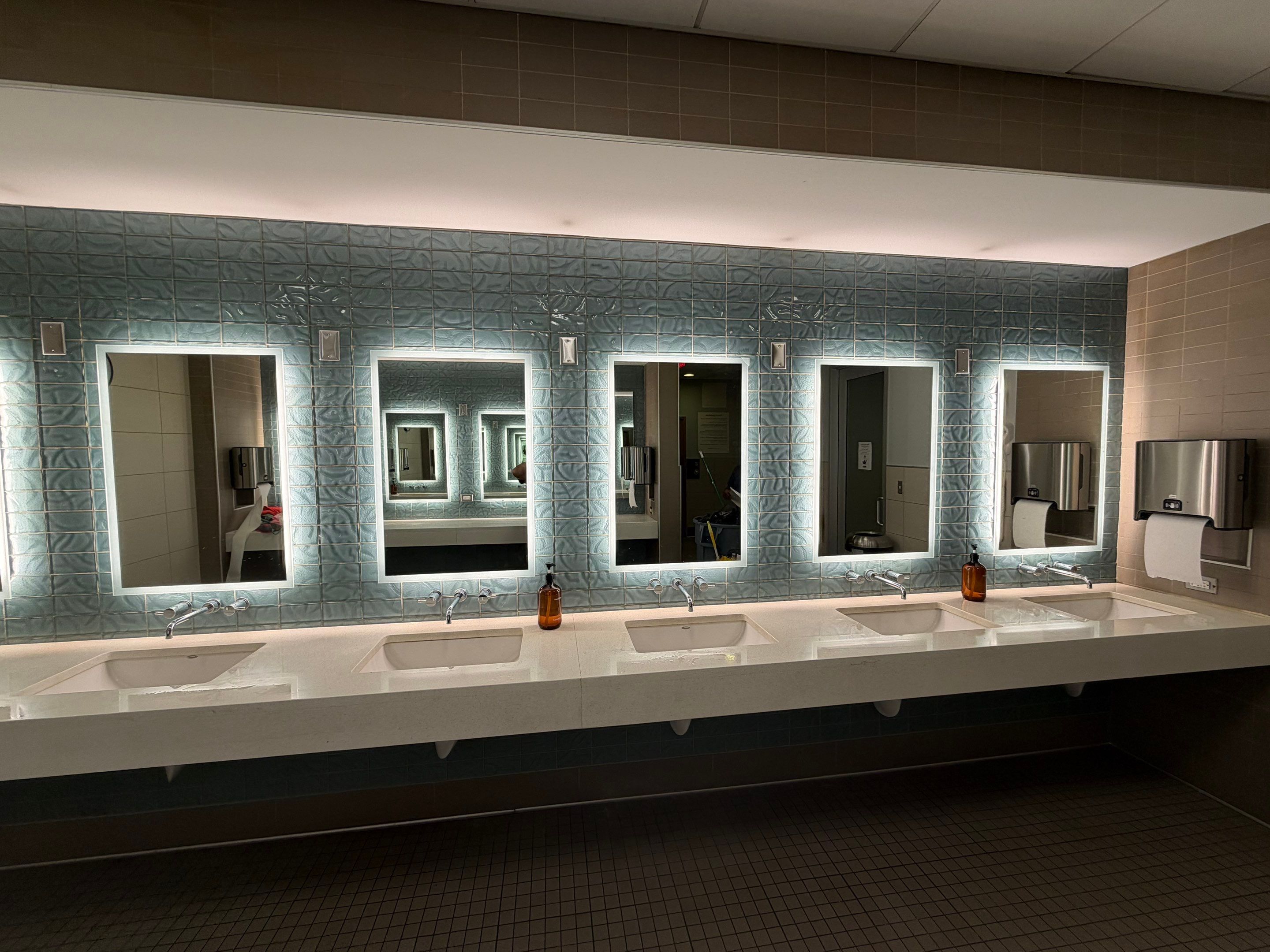 Woodbridge One Life - Men's and Women's mirrors and backsplash by Nova HomeWorks