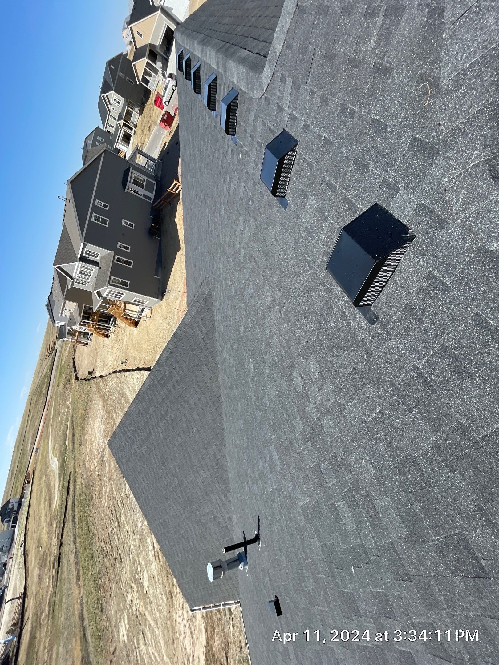 Residential Roofing Installation using Atlas Pinnacle Impact Black Shadow by Blue Peaks Roofing LLC 