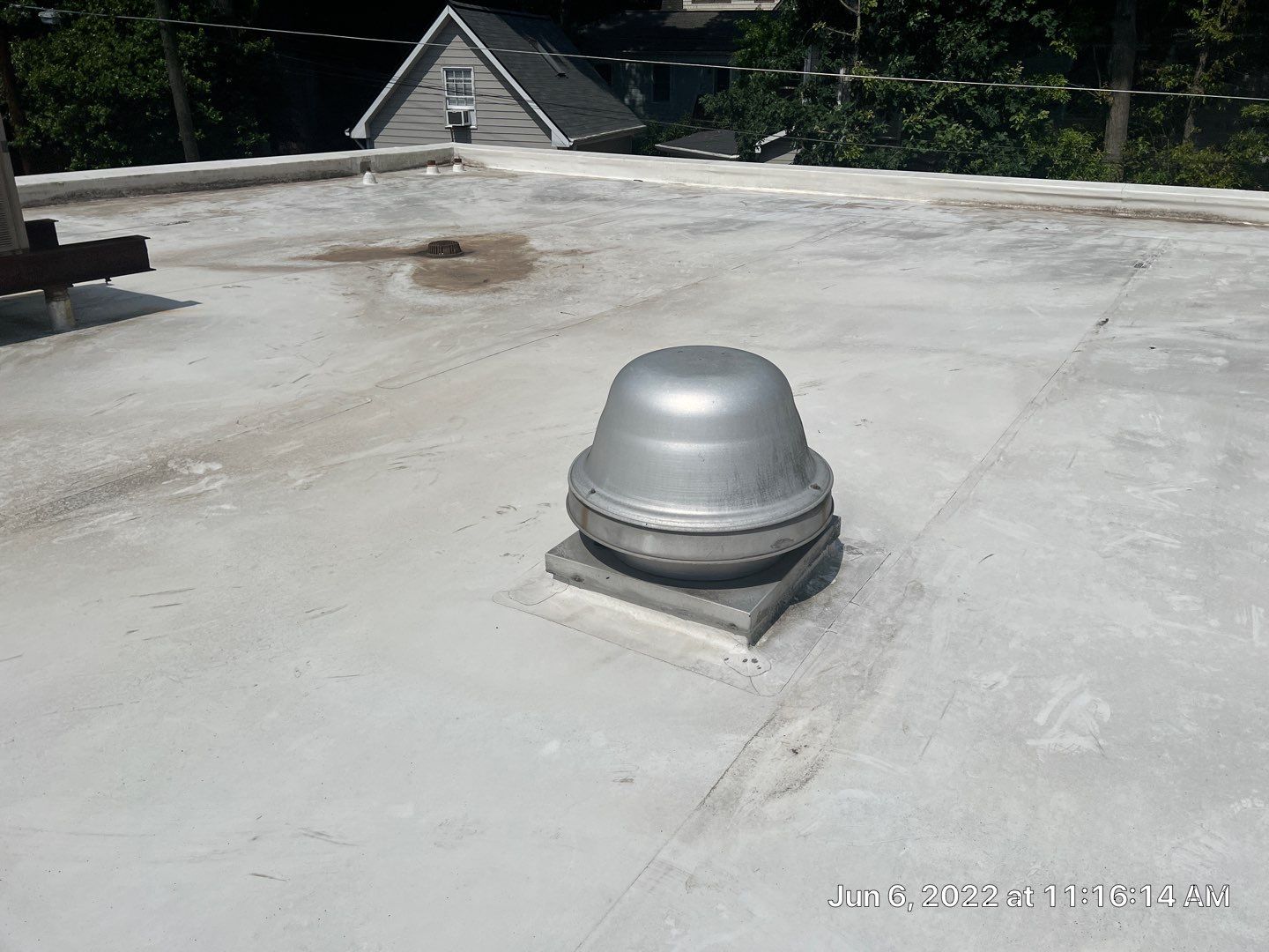roof coating and partial TPO replacement by Nailed It Roofing & Remodeling LLC