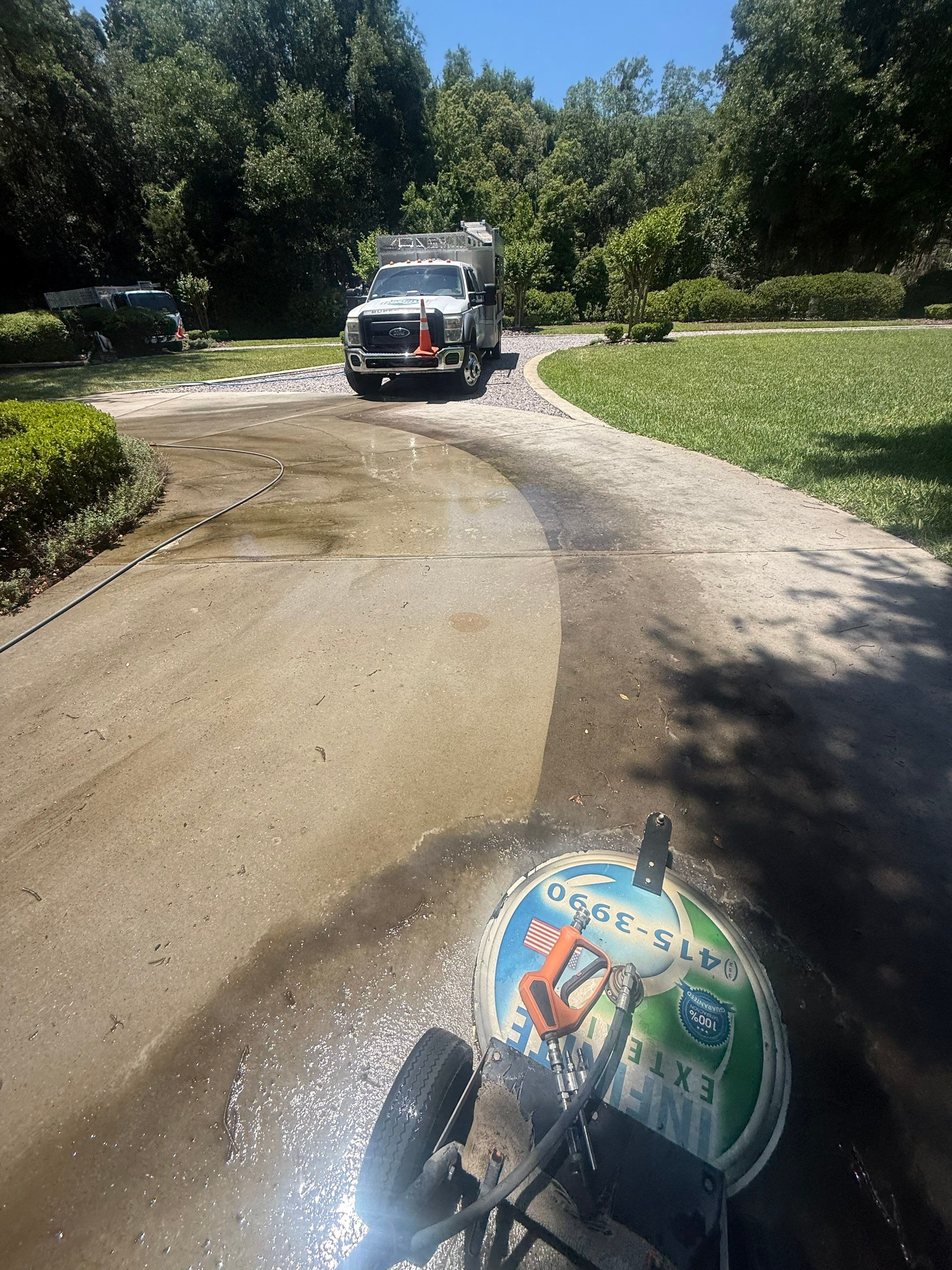 Roof and Exterior Cleaning for Ocklawaha Lakefront Residence by Infinite Exteriors LLC