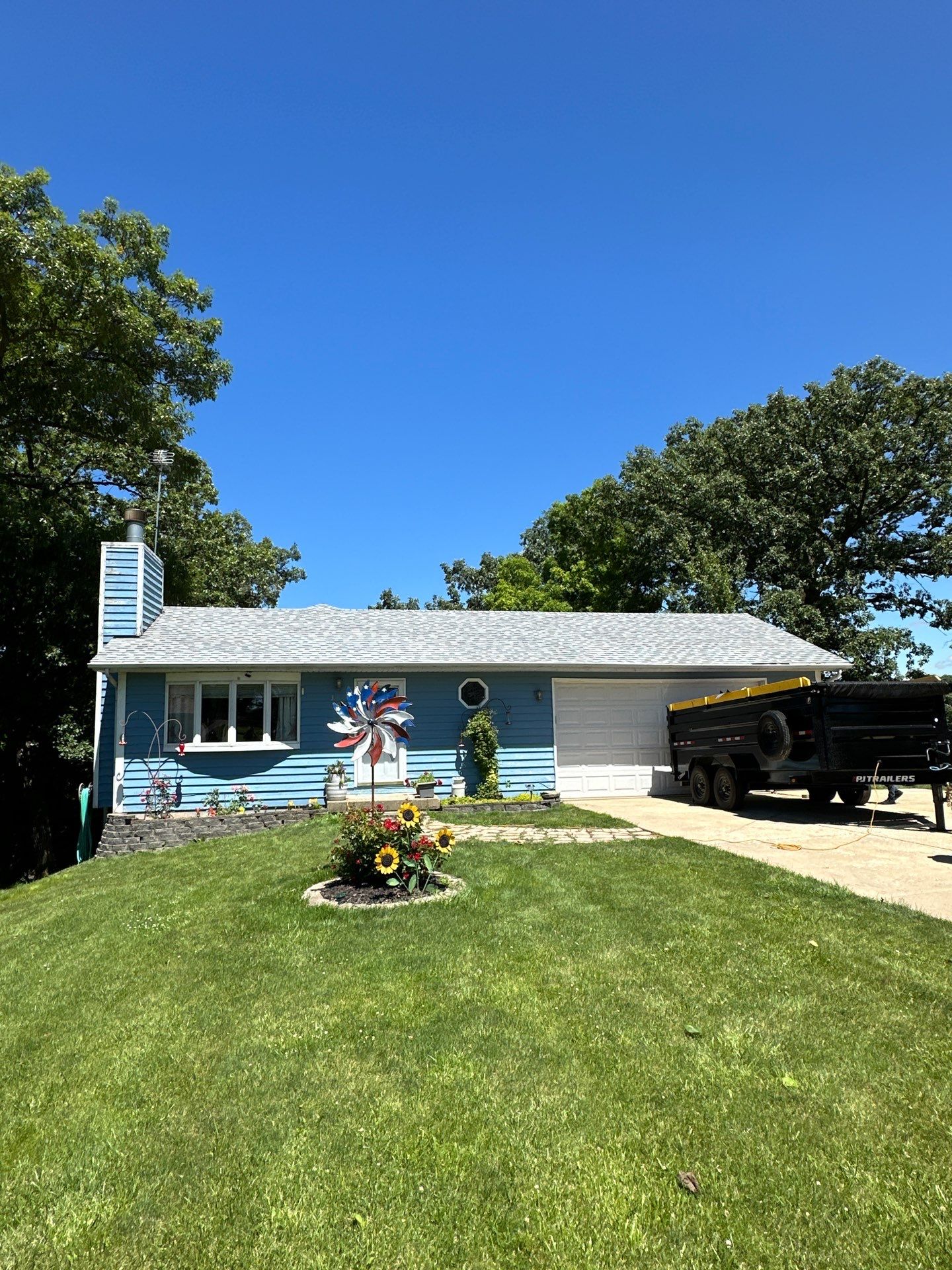 Residential Roofing Installation using Owens Corning  by Perfect Exteriors Inc. 