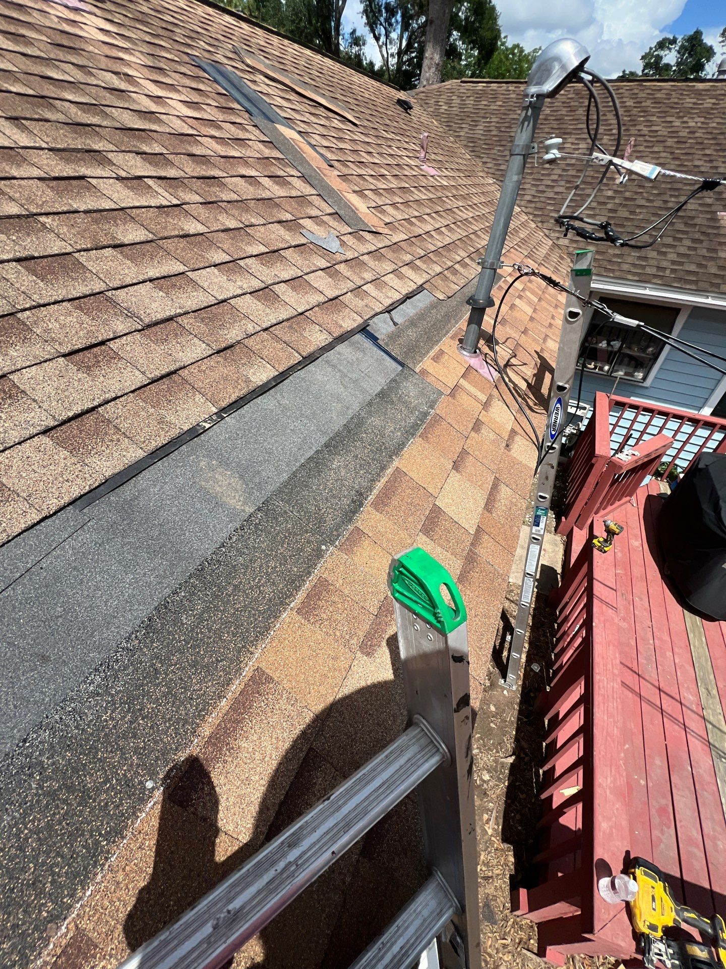 Residential Roofing Repair using Owen's Corning Duration (Lifetime) Shingles by Roof Repair Company