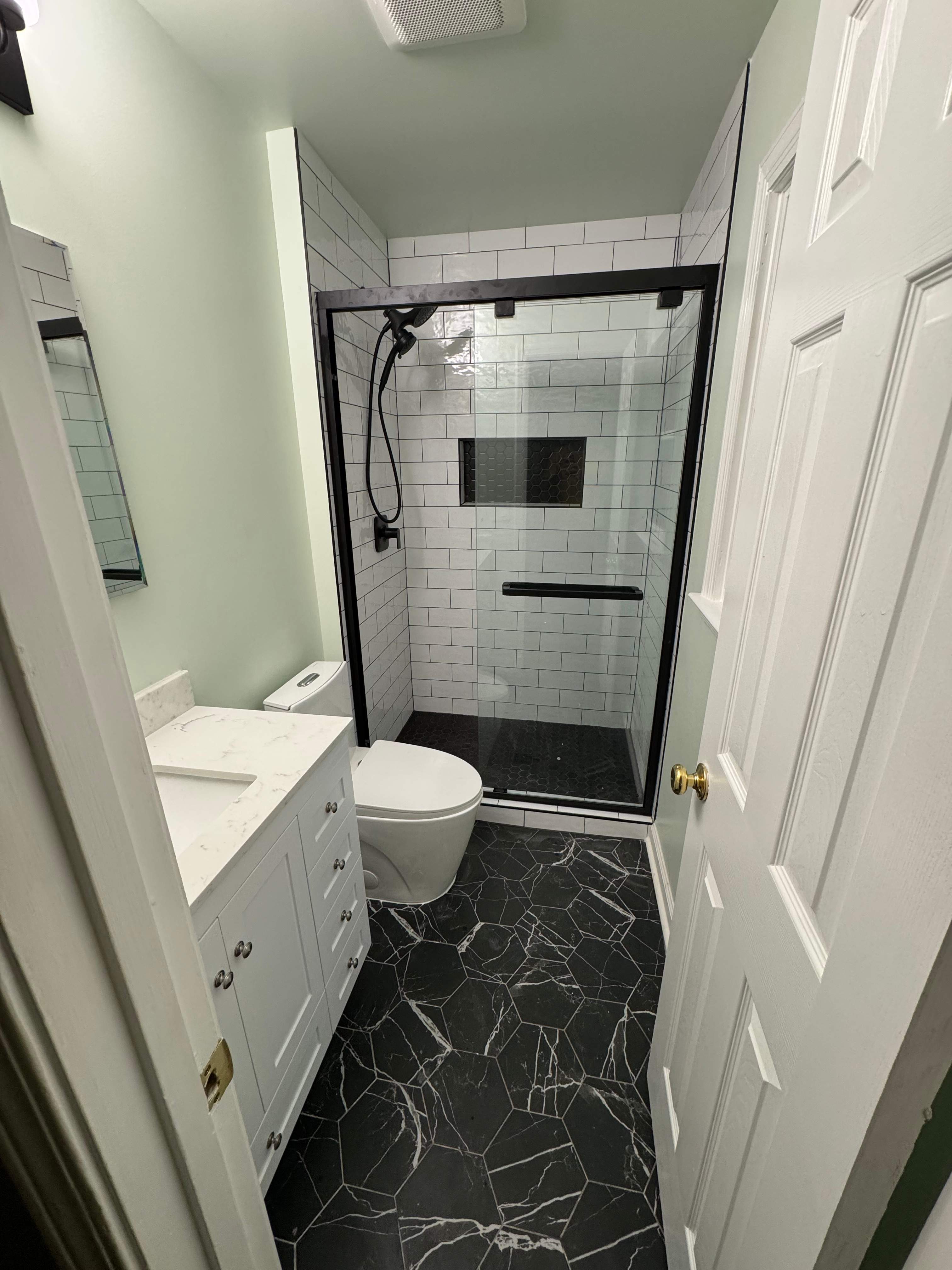 Bathroom renovation by Prudencio
