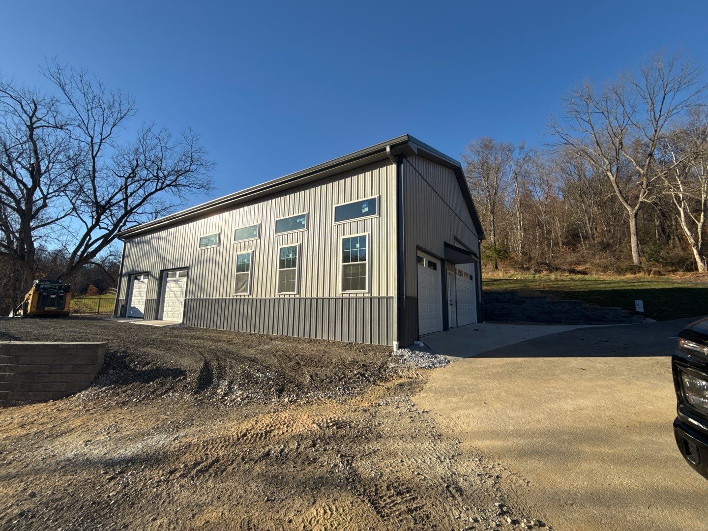 Large Garage Build by Bec Construction Llc