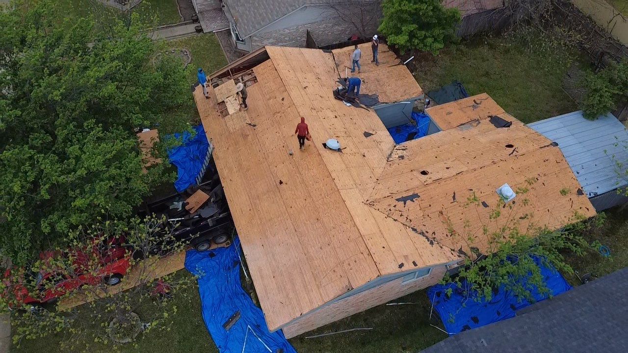 Full Roof Replacement & Flat Roof System in Garland by road roofing llc