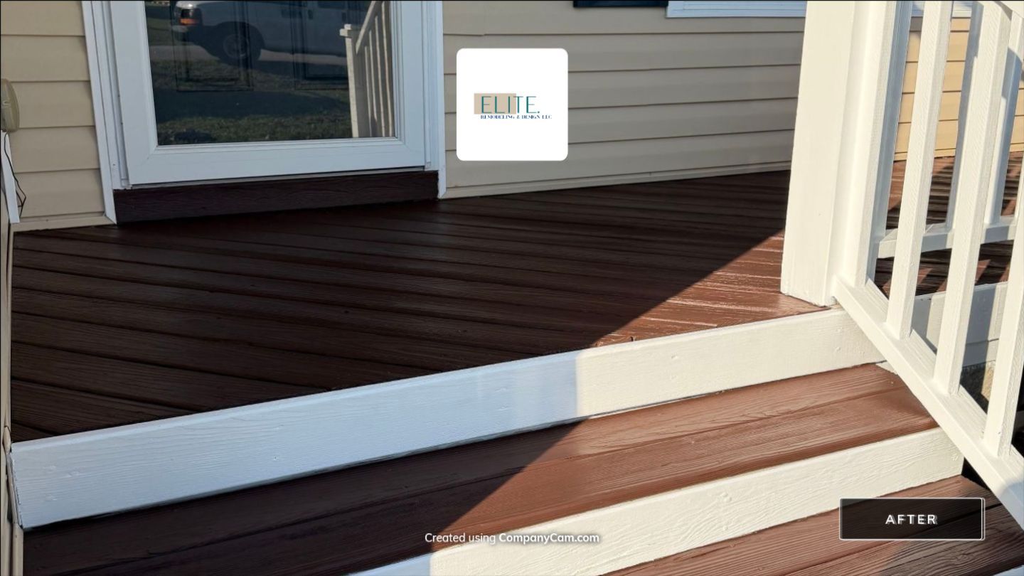 Front Porch Restoration in Angier NC | Before and After Porch Makeover by Elite Remodeling and Design LLC