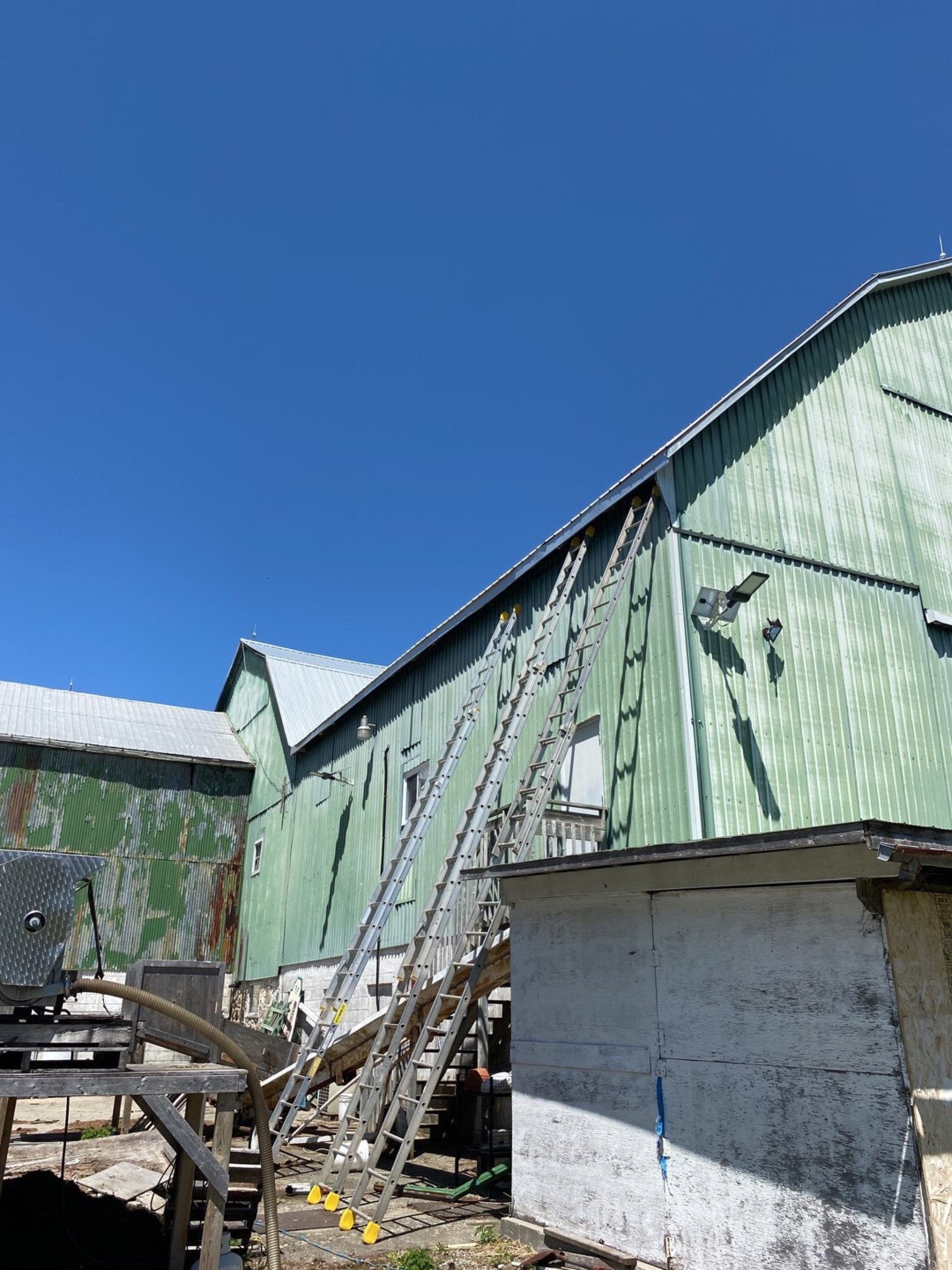 Barn Roof Exposed Fastener Metal Roof using Vicwest UltraVic by Jay Carter Roofing & Sheet Metal
