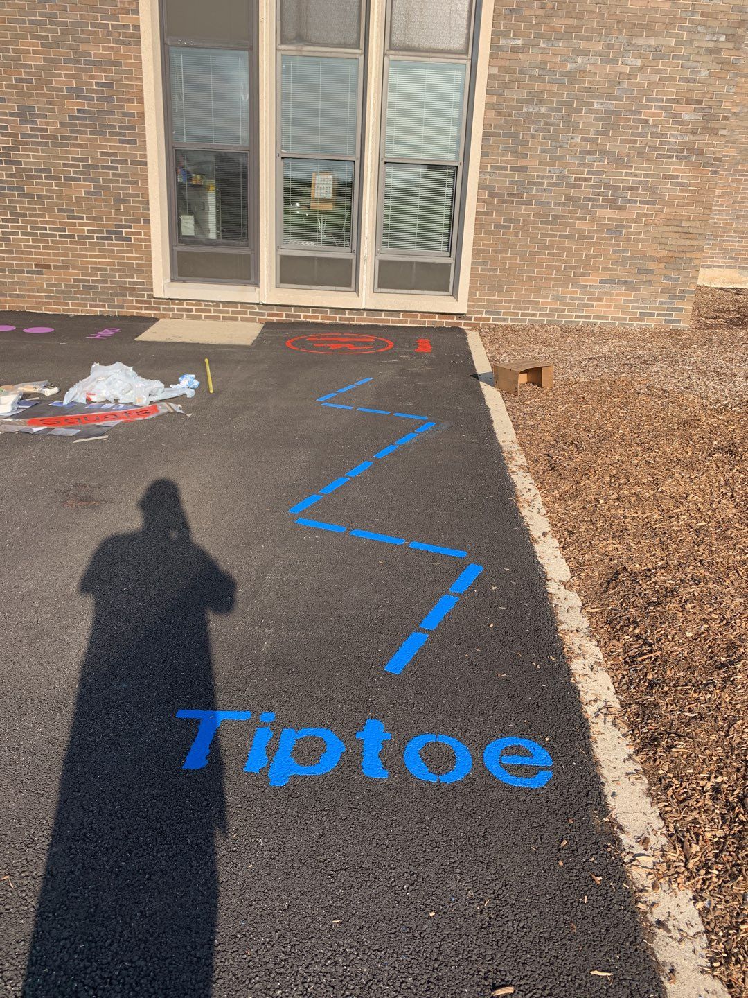 Playground Stencils using SealKrete Floor-Tex by Paint Platoon USA
