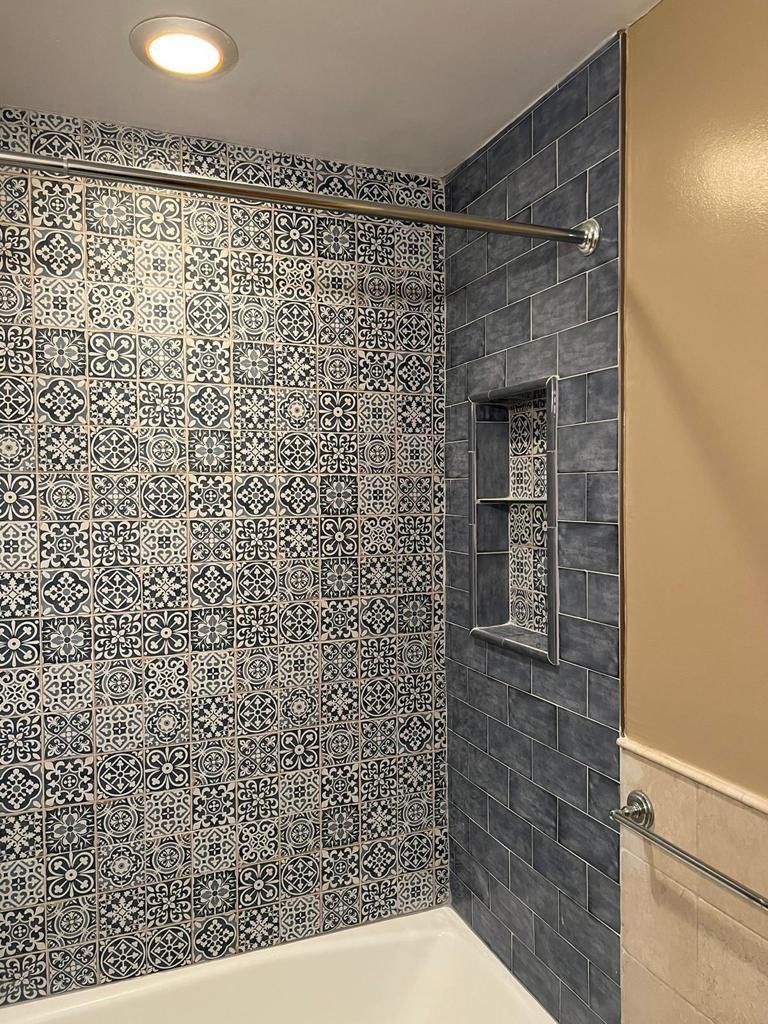 Bathroom Remodel using Tile by Home Concepts Construction