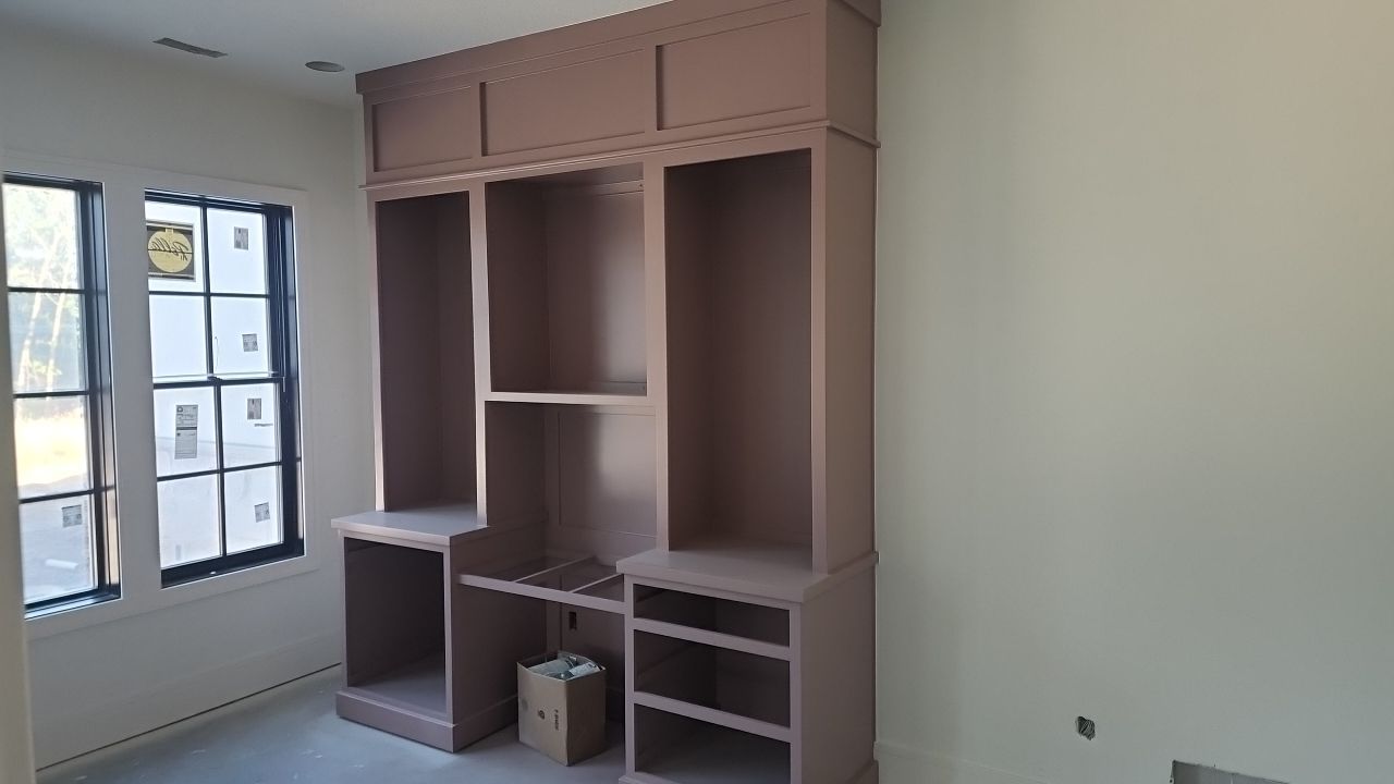 New home construction paint job by Cutting edge painting 