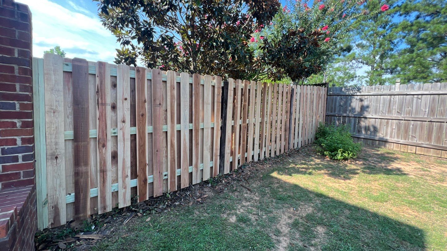 Lake Crest - Fence by Pillar and Pine