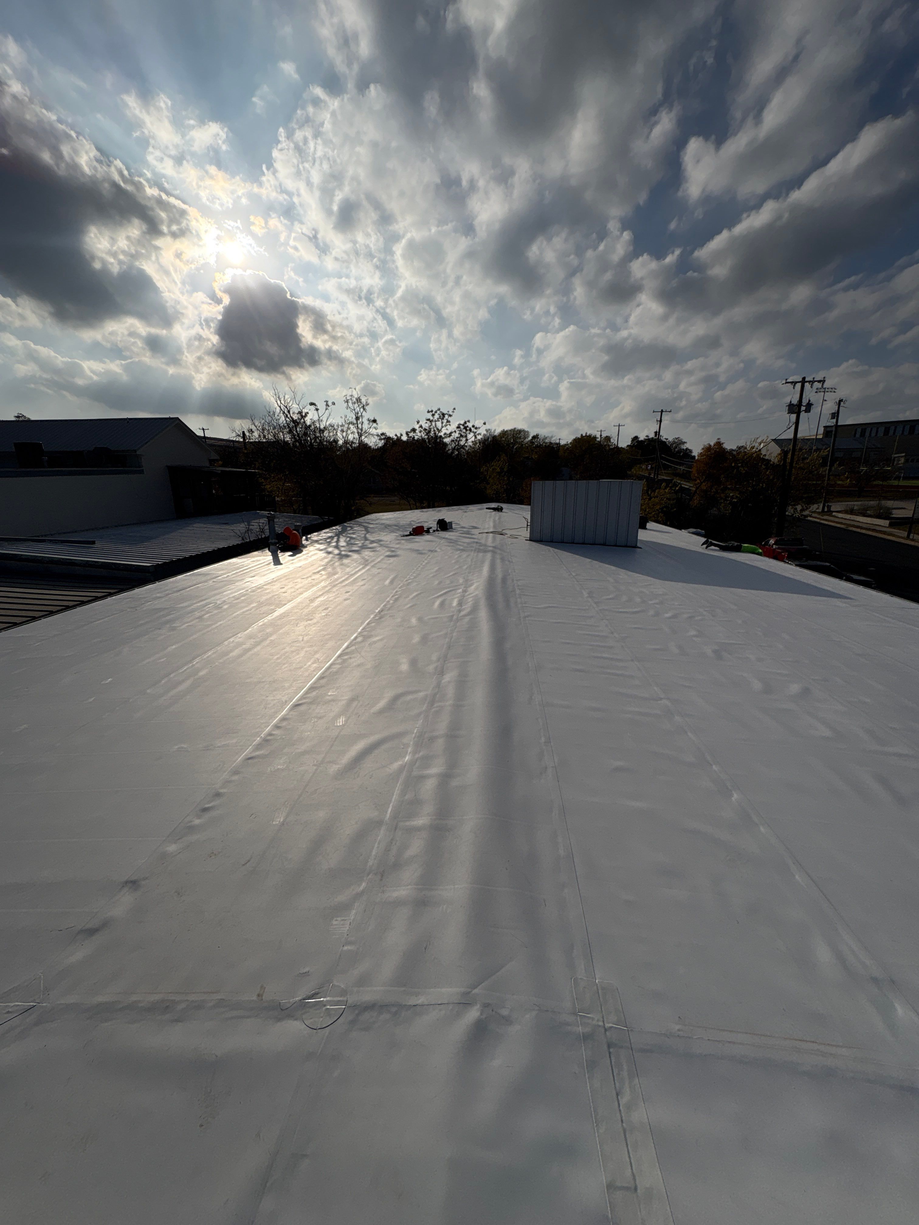 Project in Round Rock by Hartland Roofing & Construction