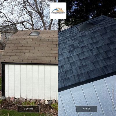 Roofing, gutters, windows wraps