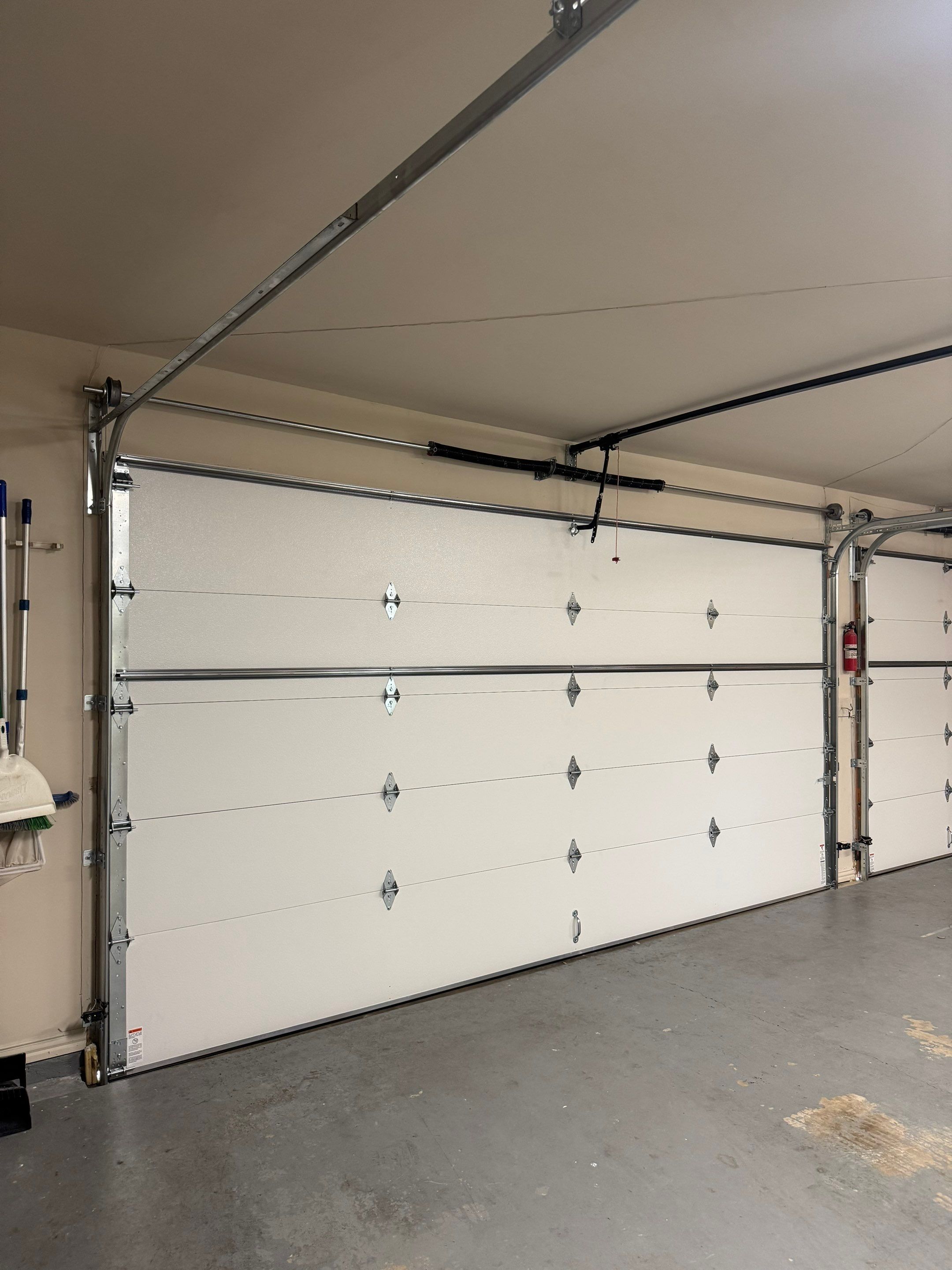 Recessed Panel Garage Door Installation in Trophy Club by Meadows Garage Doors