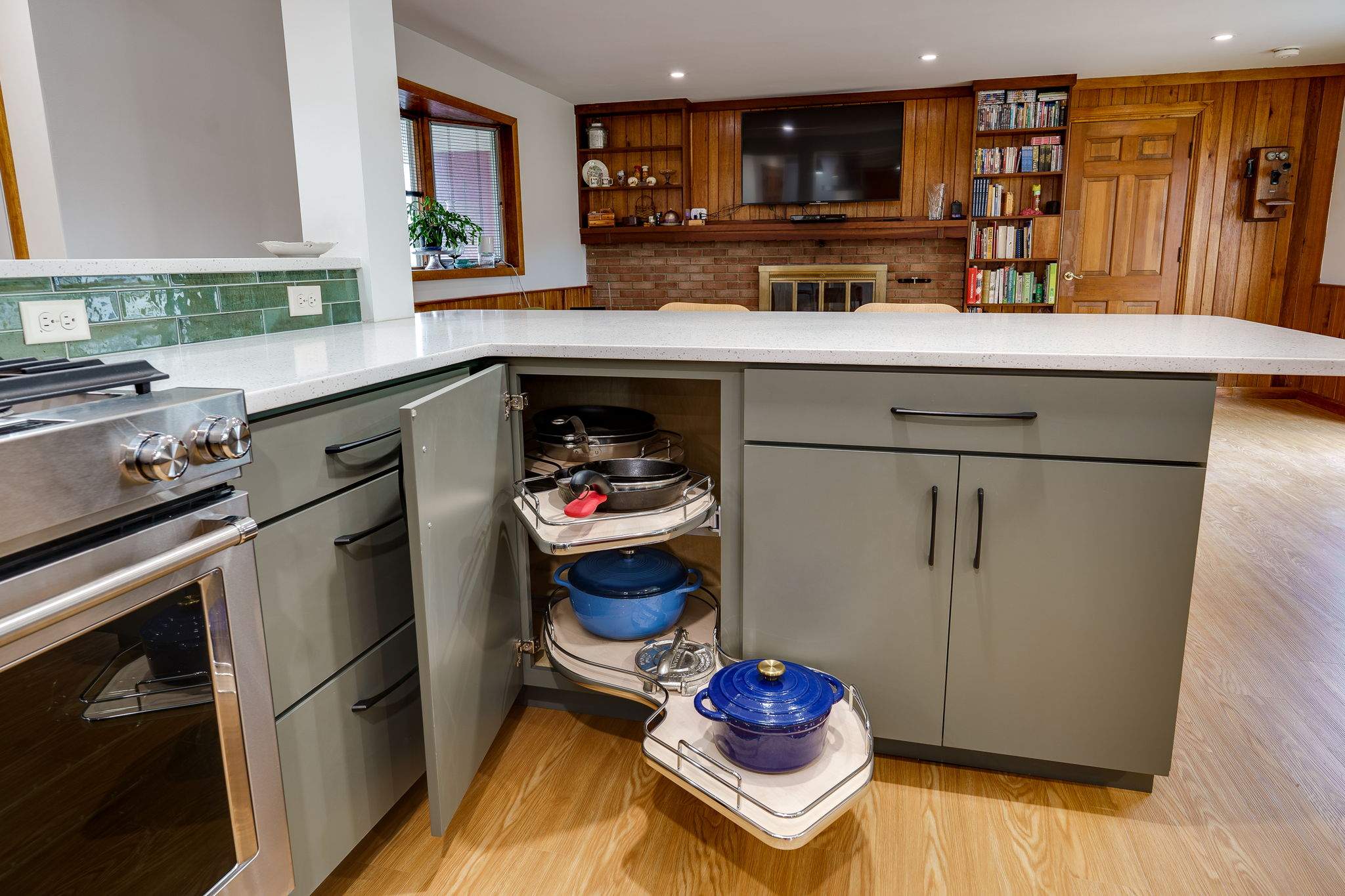 Xenia Open Concept Kitchen by Zengel Group