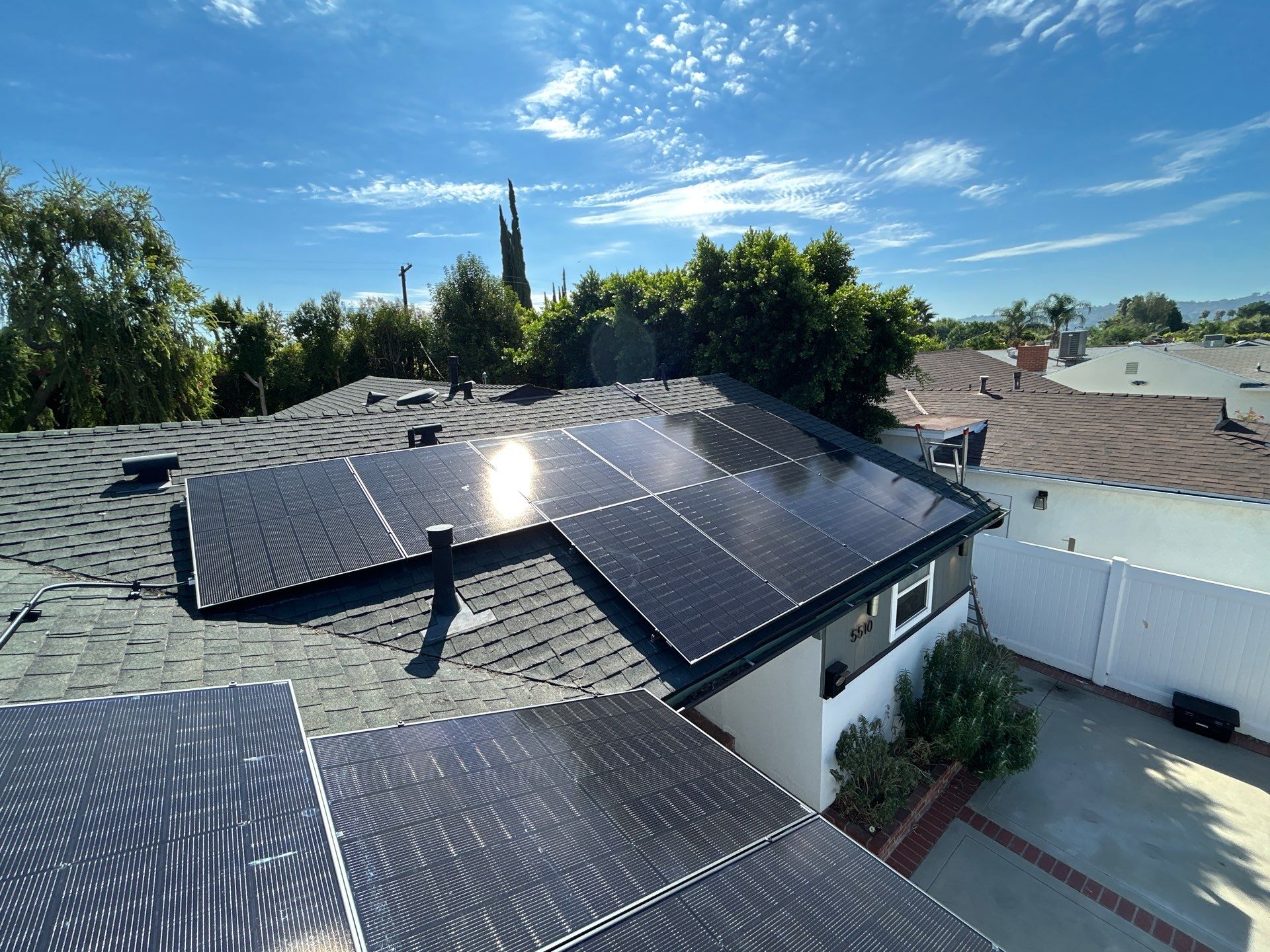 17-Panel CertainTeed Solar Installation and Main Service Panel Upgrade by AWS Solar