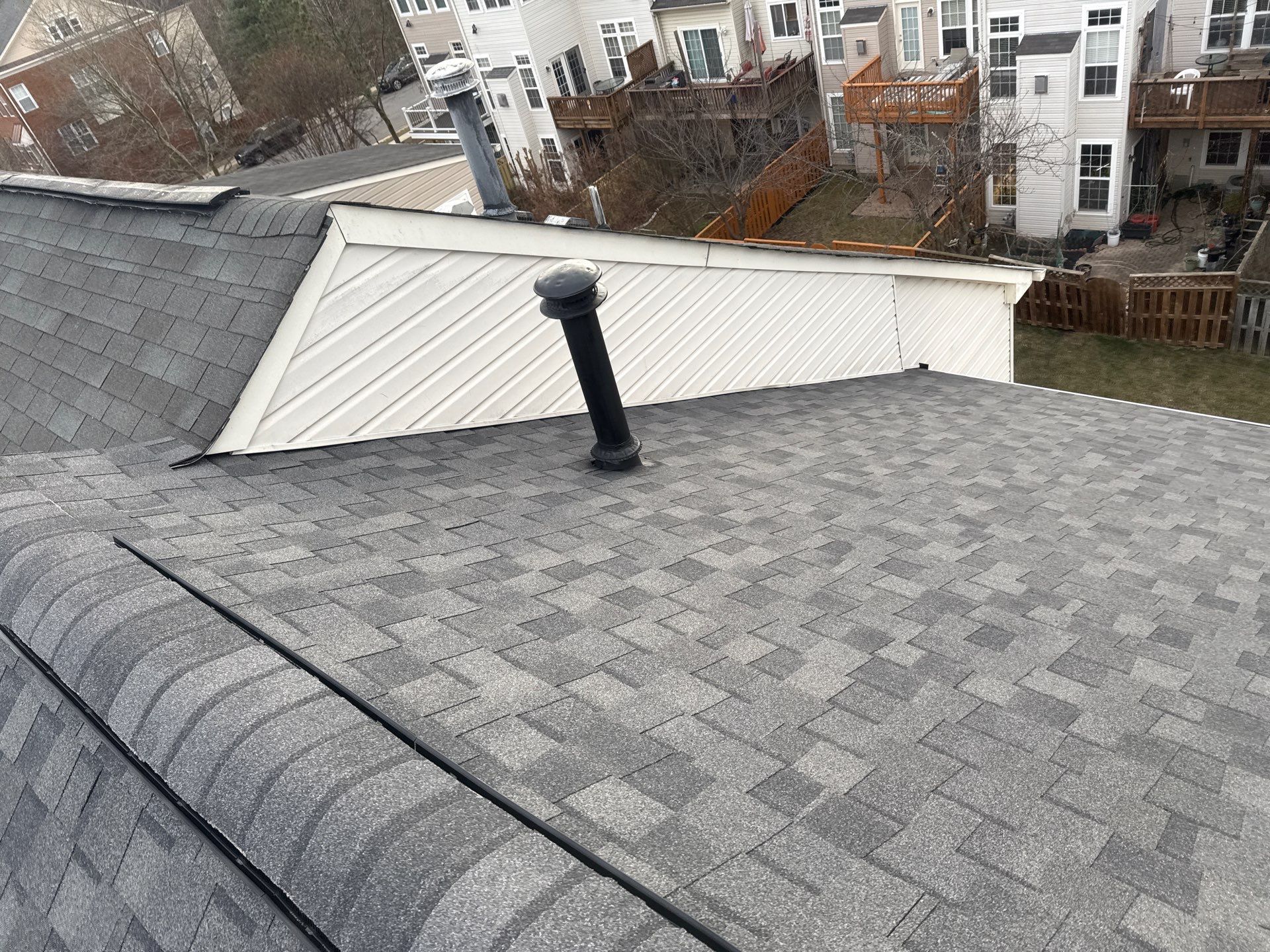 Broadlands: Residential Roof Replacement with CertainTeed Landmark Pro in Max Def Pewterwood by RM Banning, Inc.