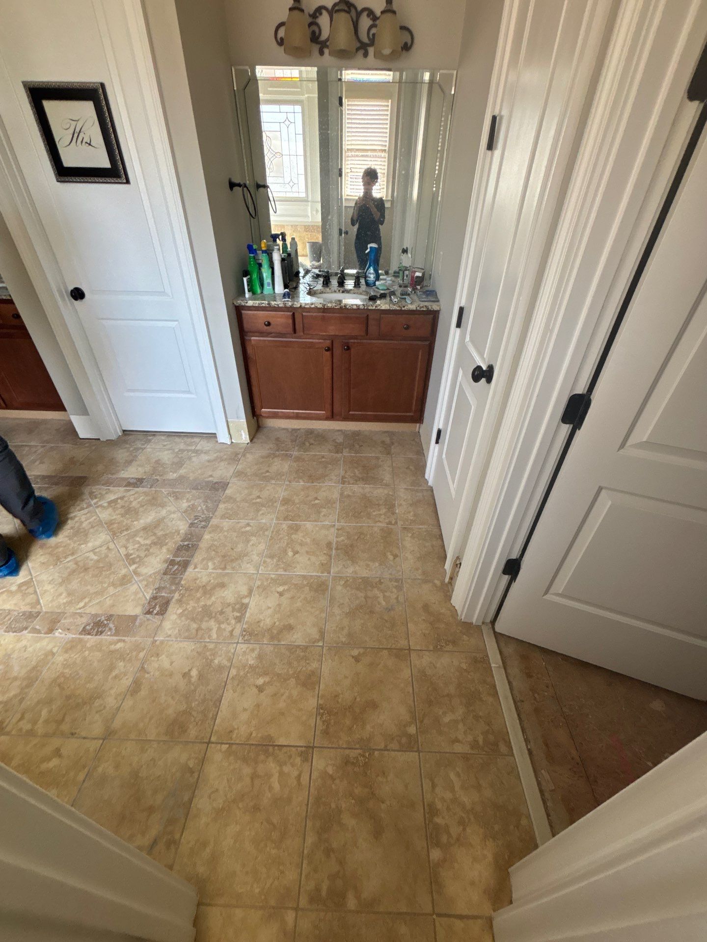 Master bathroom renovation by Prudencio