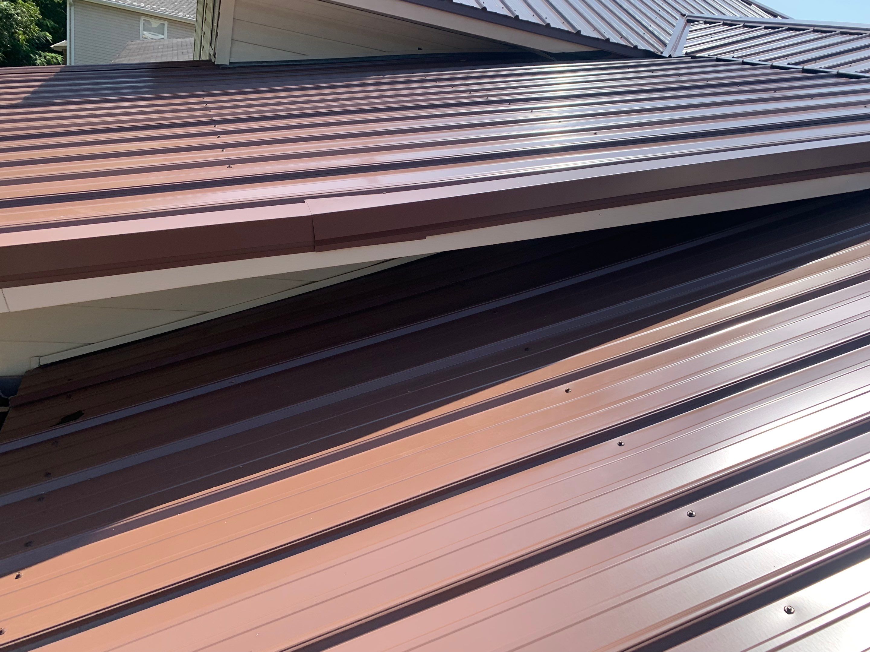 Residential Roofing Installation using 26 Gauge Metal by The Roofing Dudes