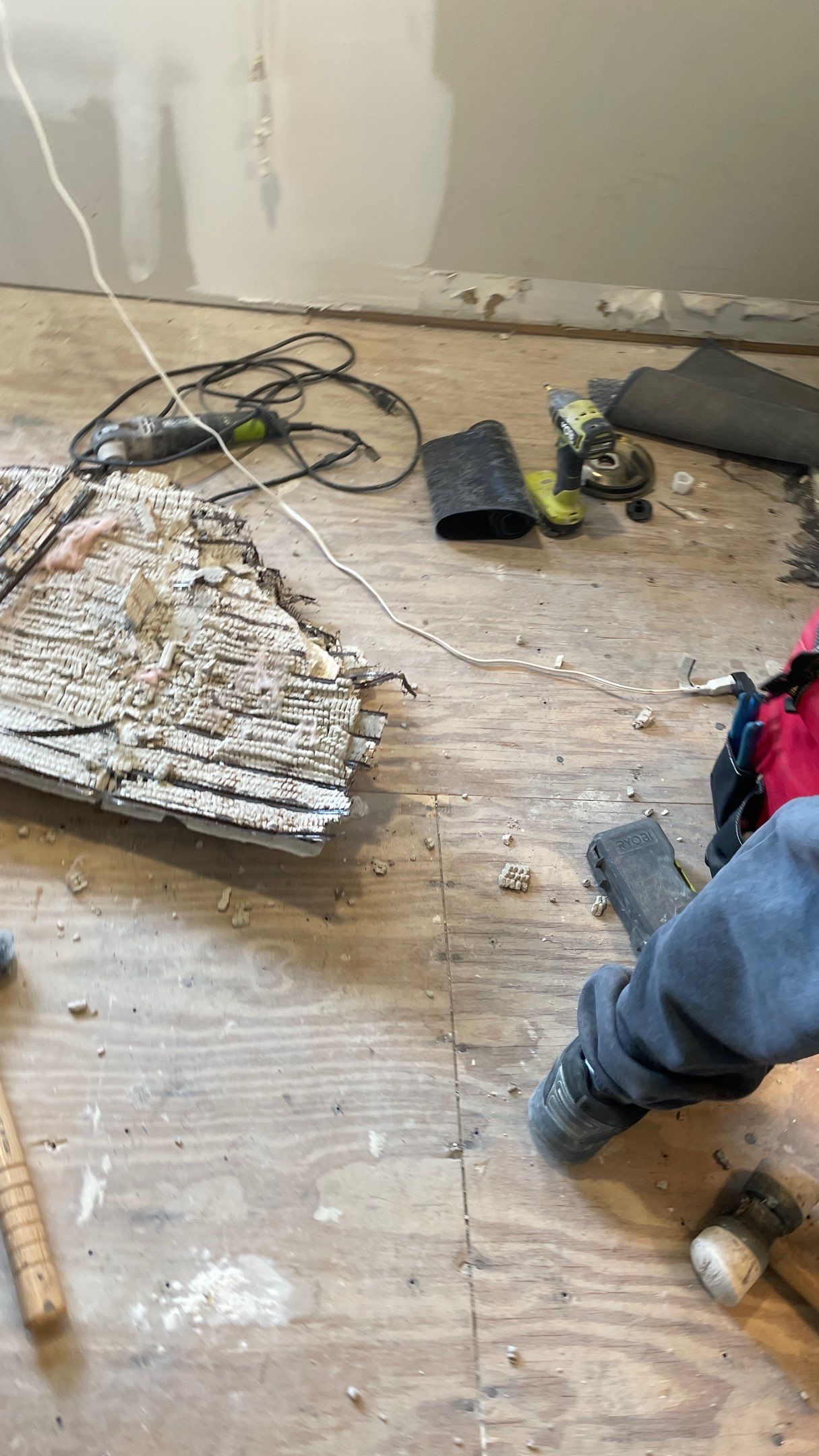 Bathroom Remodel with new Subway Tile Shower by Footprints Floors of Coastal Carolina