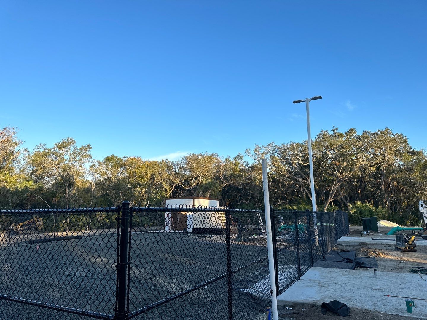 Chain-link Fence Installation using Chain-link Fence by Asap fence and gates, LLC
