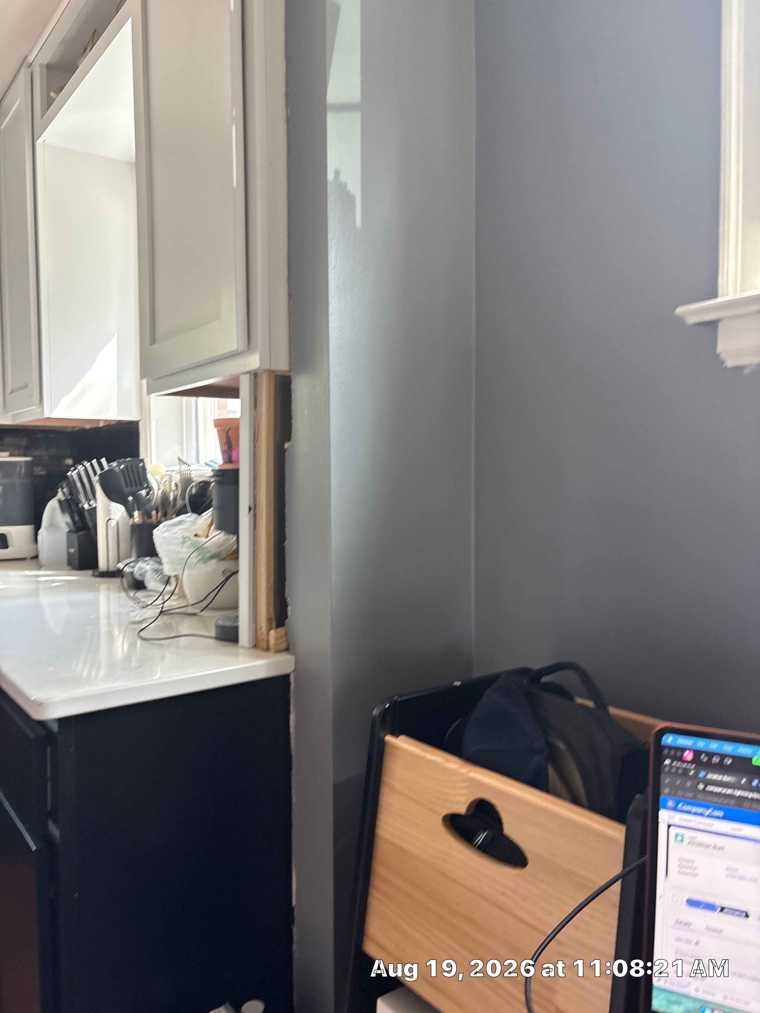 Modern Two-Tone Kitchen Remodel with Quartz Countertops in Lincoln by CompanyCam Sales Demo