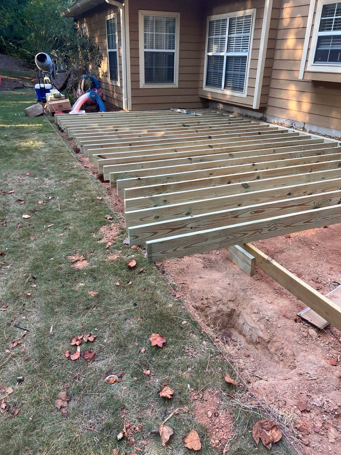 Trex Deck Build, Shed Roof Porch Install, and Door Replacement in Alpharetta, GA by Nelson Exteriors