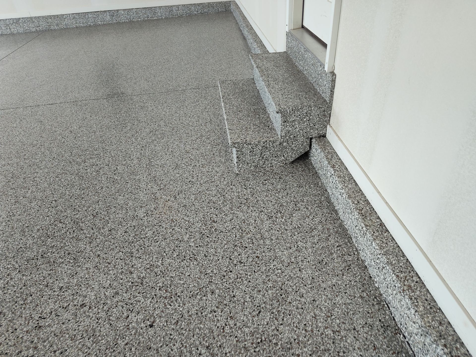 New Bondurant Garage Floor Coating by Revival Concrete Coatings, LLC