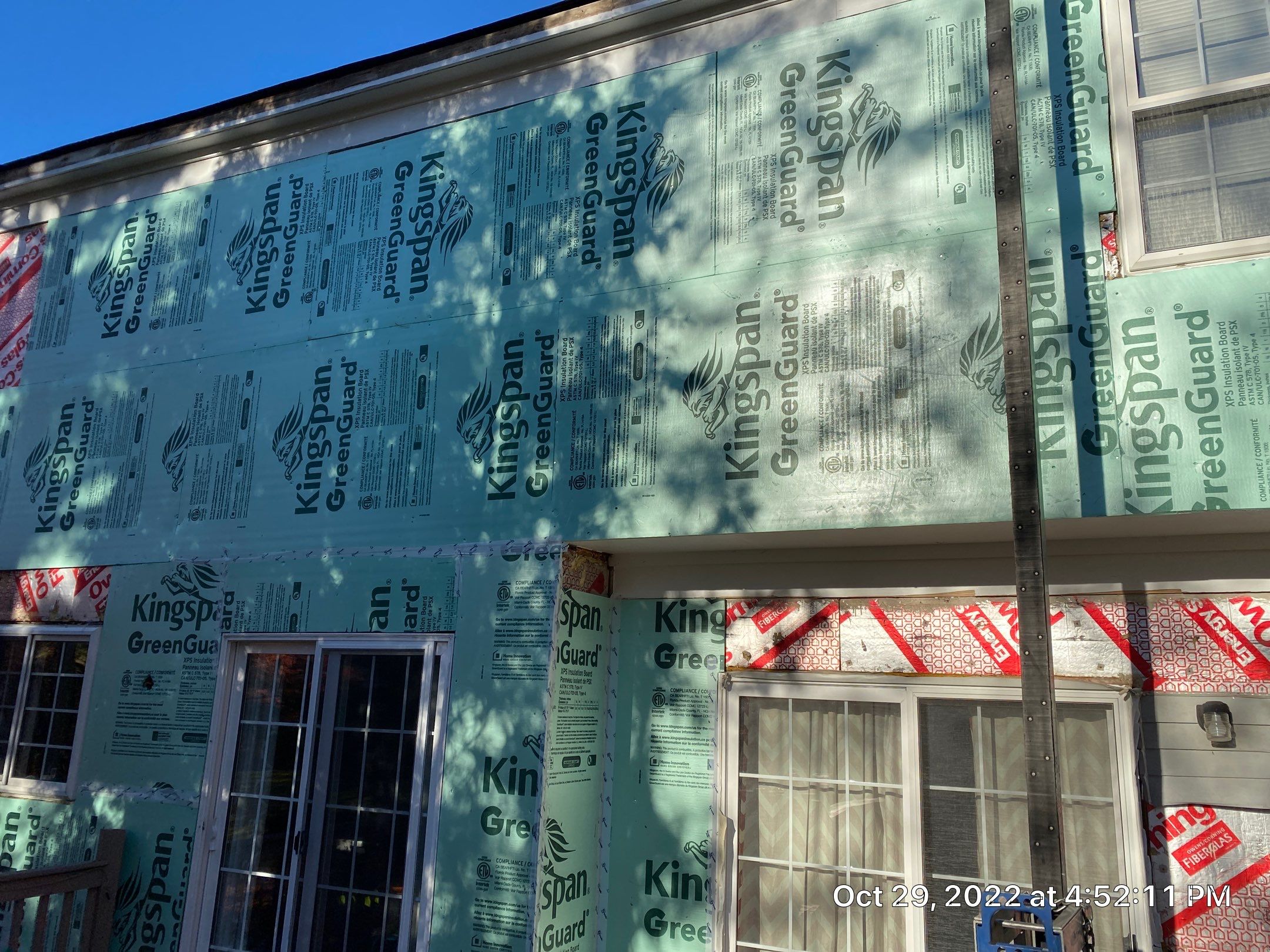 Siding Replacement using Certainteed Restoration Classic D4 Midnight Blue by 180 Contractors