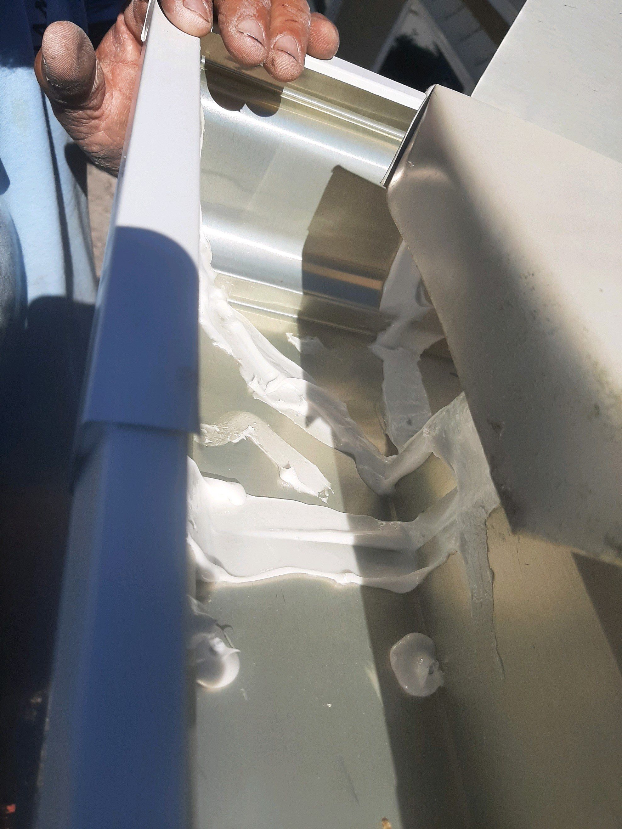 Gutter Installation using K-Style Gutters by Gutter Professors