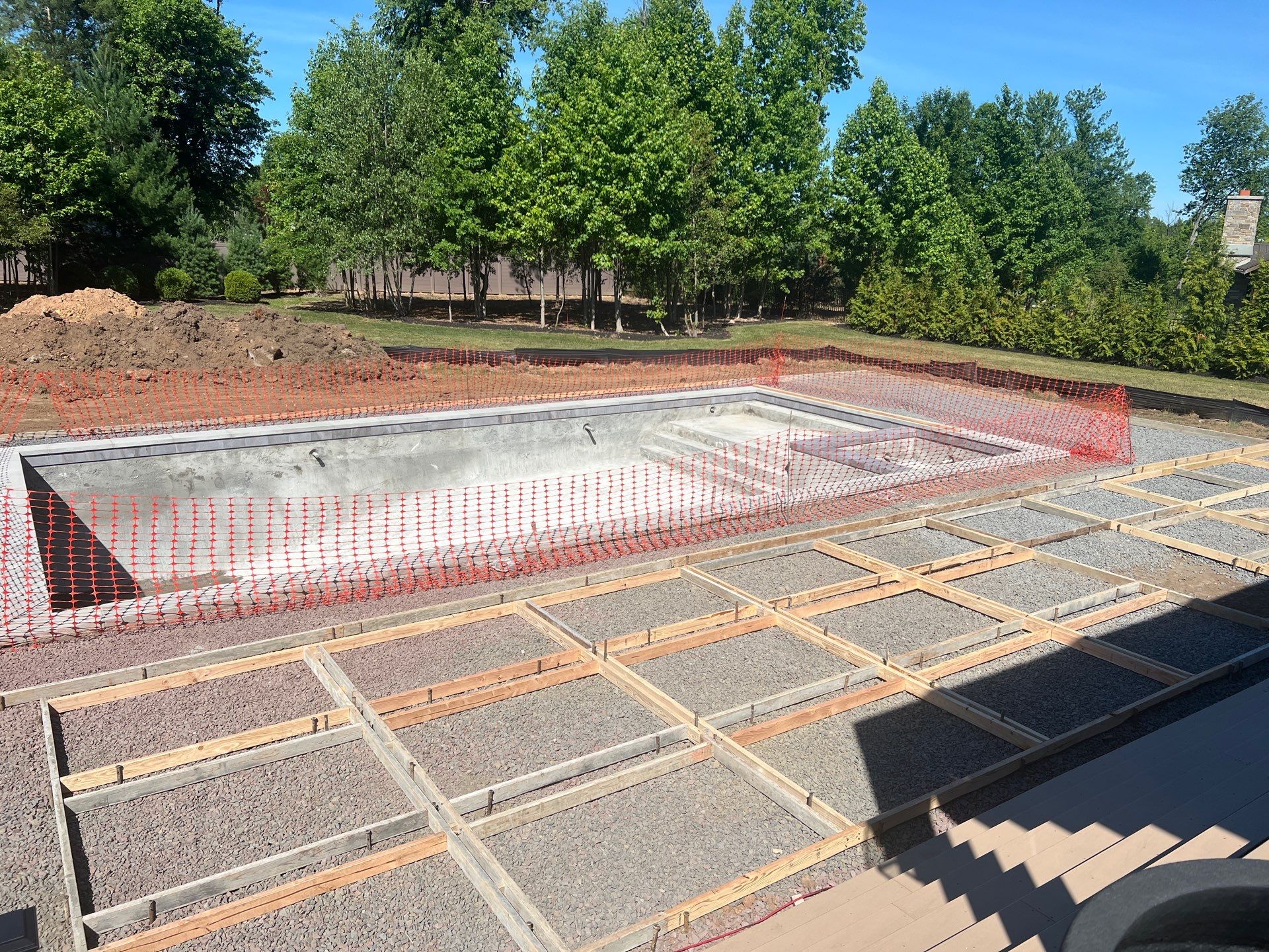 Custom Pool Deck and Patio in Ambler, PA by Architectural Concrete Design