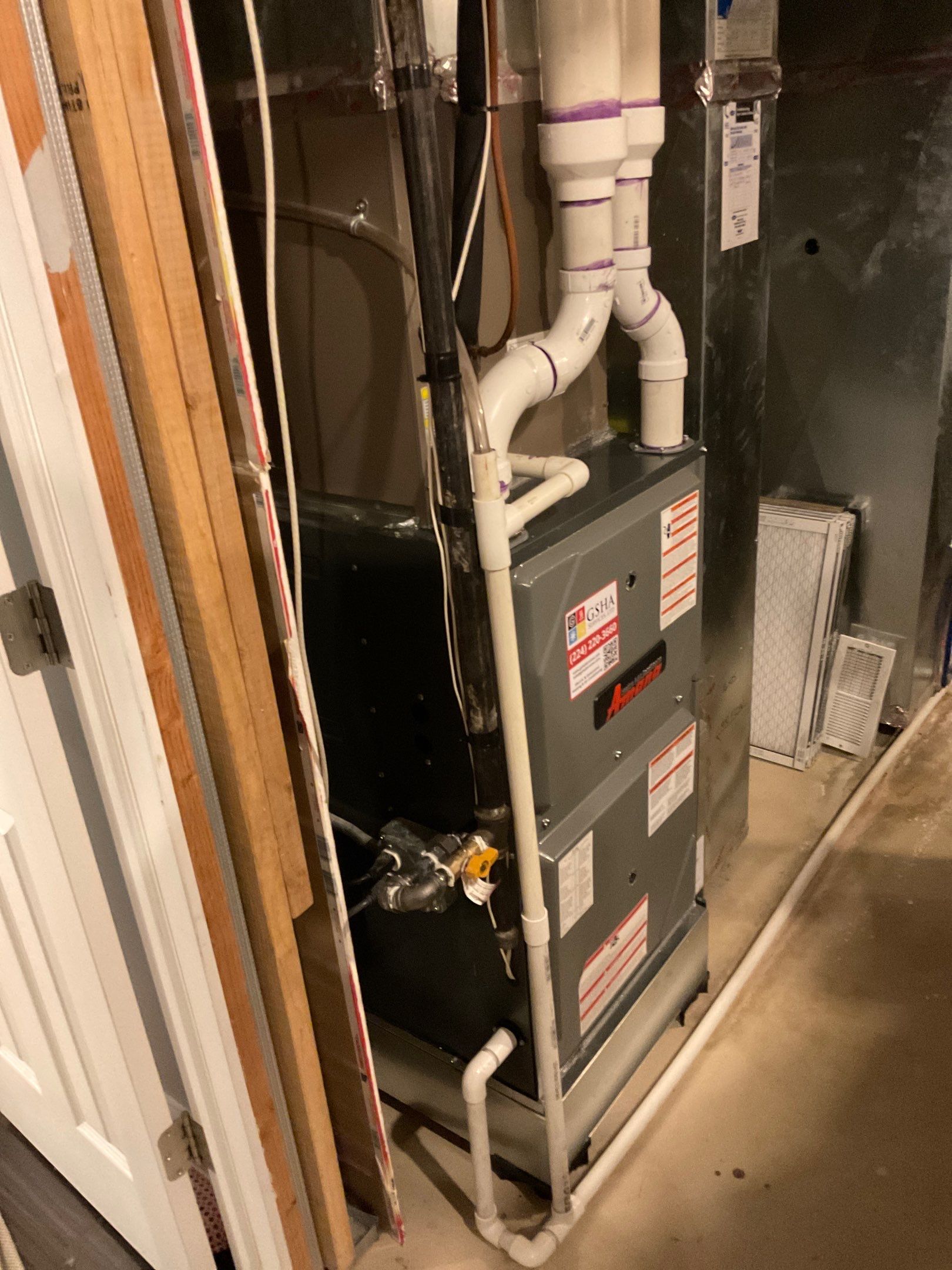 Amana Furnace Installation by GSHA Services LTD