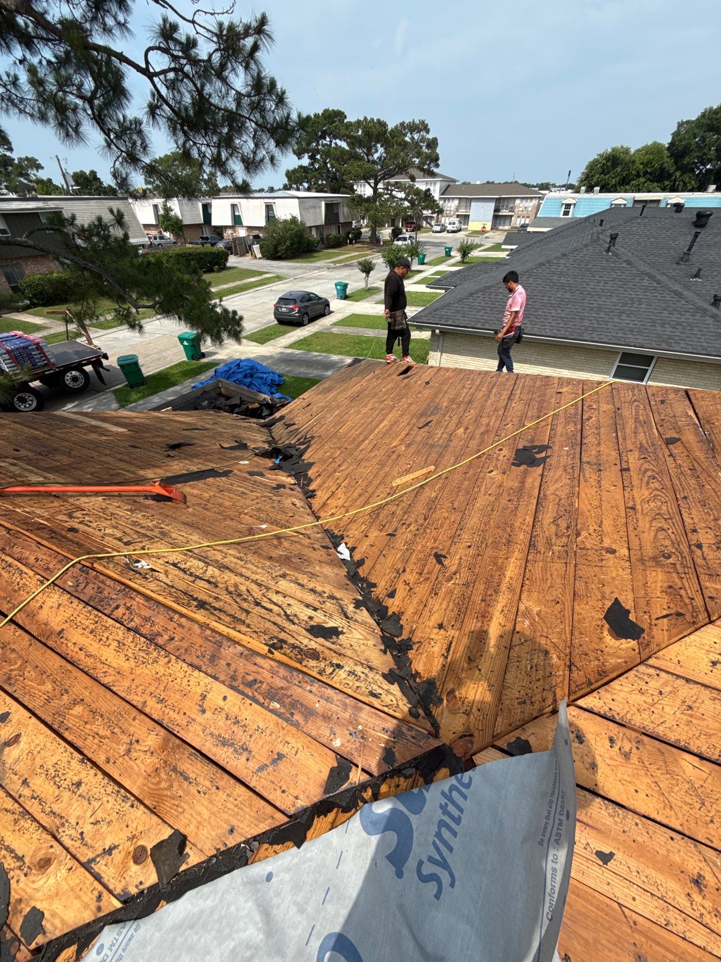 Project in Terrytown by Robertson Roofing & Siding Inc