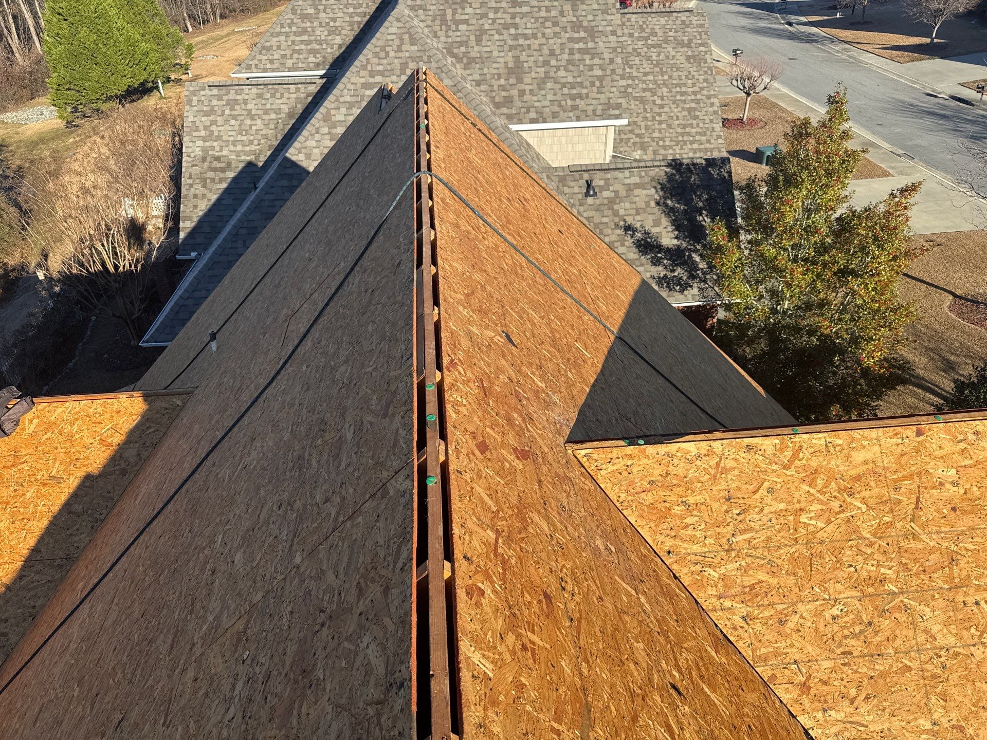 Residential Roofing Installation using Owens Corning by Karcher Roofing & Construction
