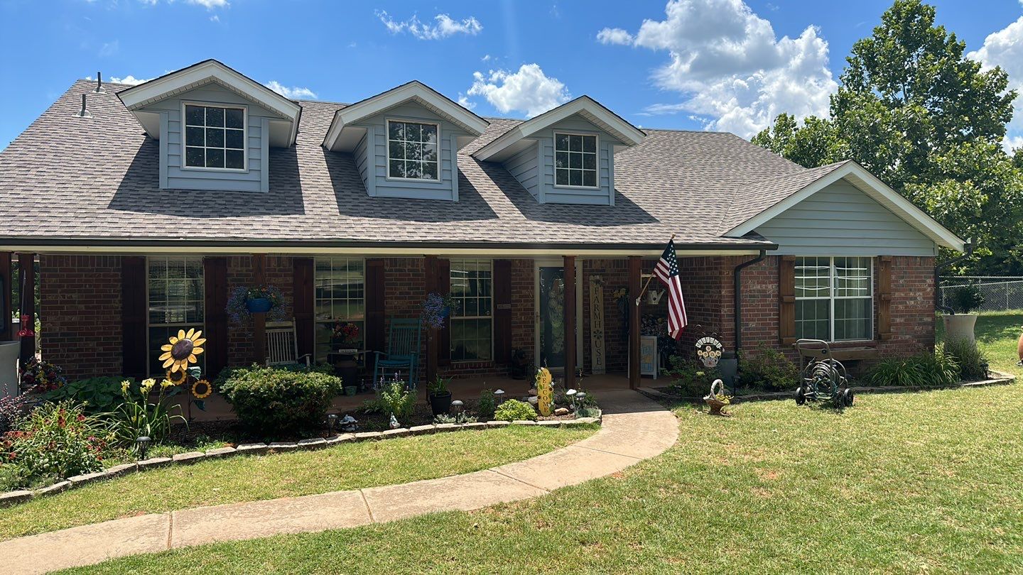siding & soffit replacement in Blanchard by McCann's Roofing and Construction