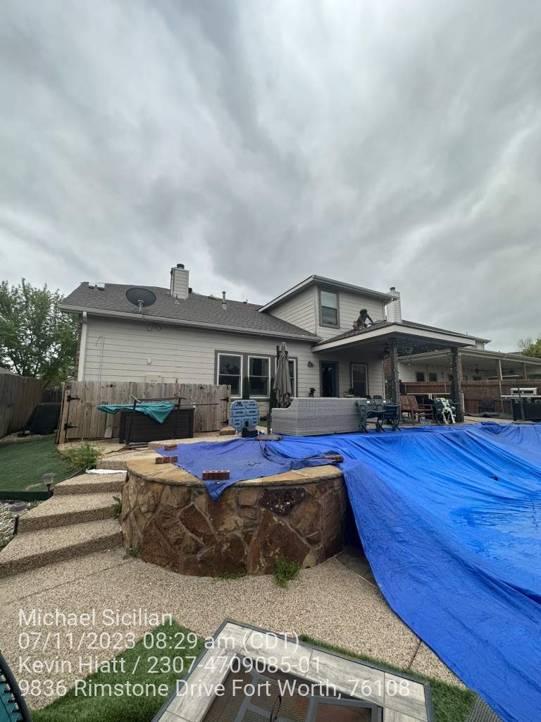 Project in Fort Worth by Zeus Exteriors